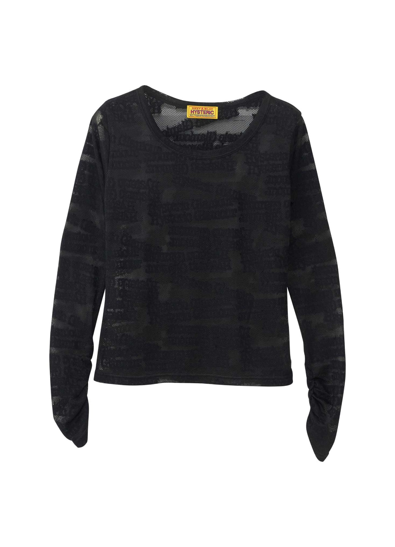 TYPE LOGO Pattern Jacquard T-shirt_1