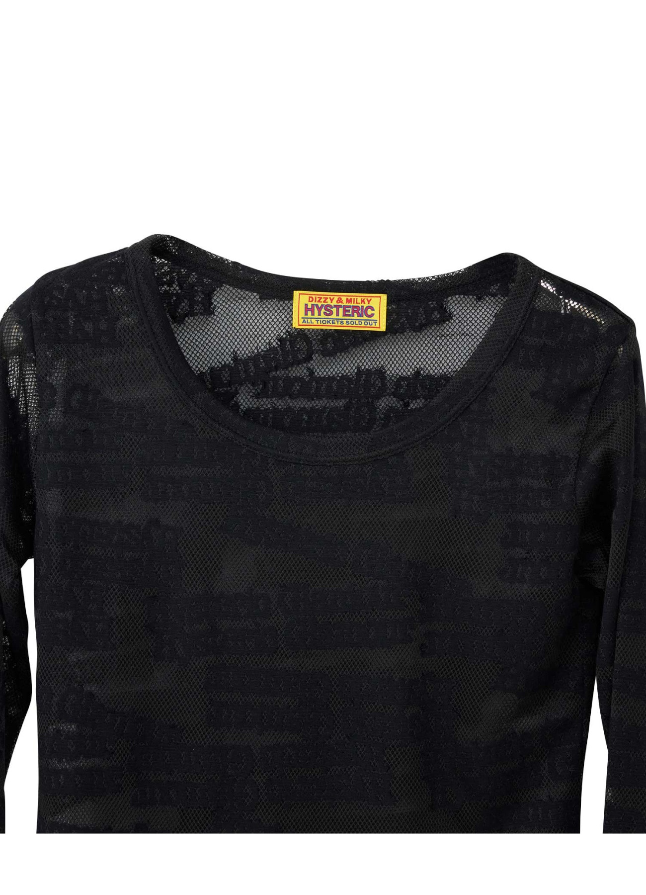 TYPE LOGO Pattern Jacquard T-shirt_4