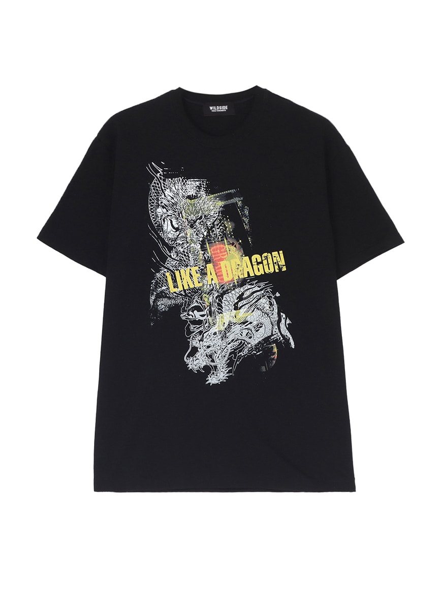 【7/23 12:00 Release】WILDSIDE × 龍が如くスタジオ Short Sleeve T-shirt(応龍/黄龍)