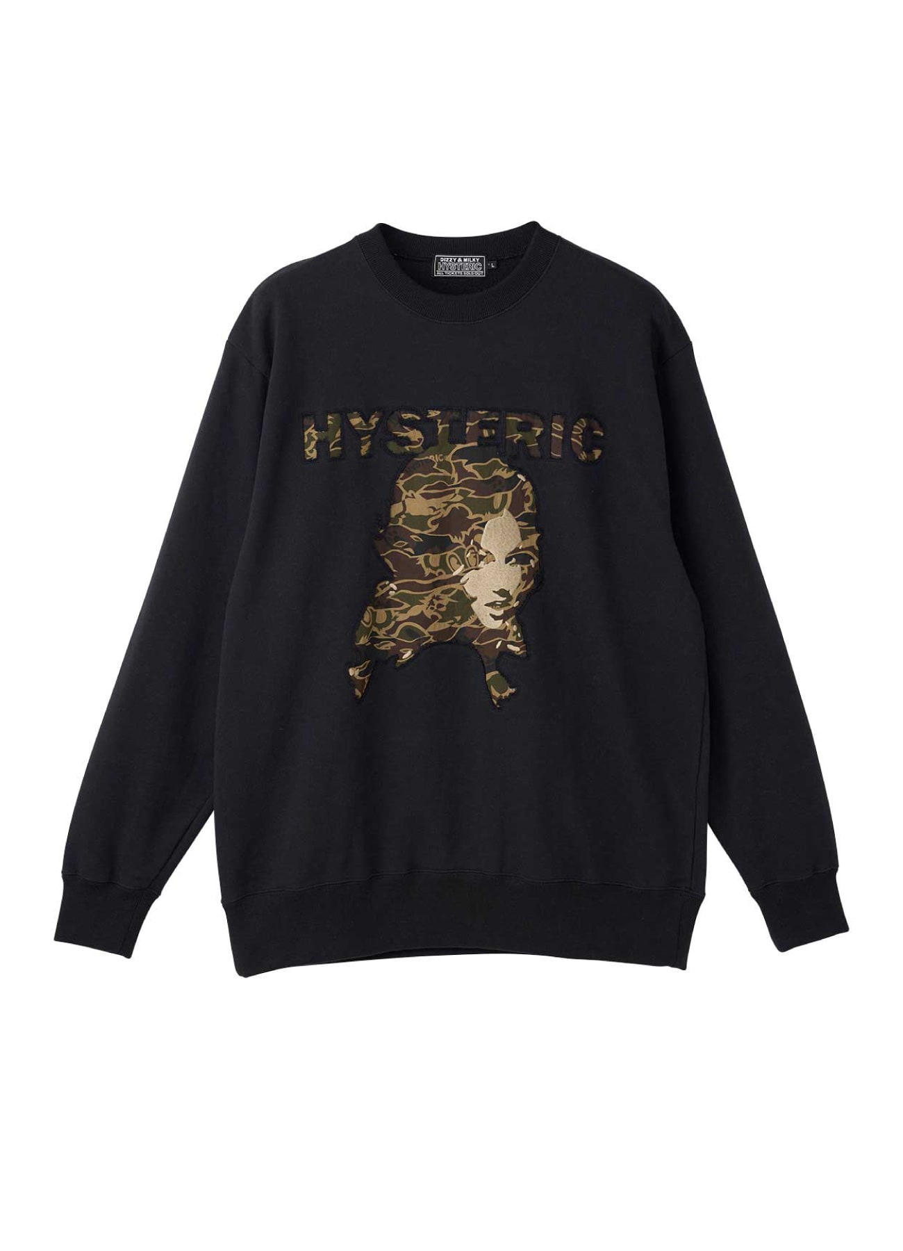 WOMAN APPLIQUE SWEAT