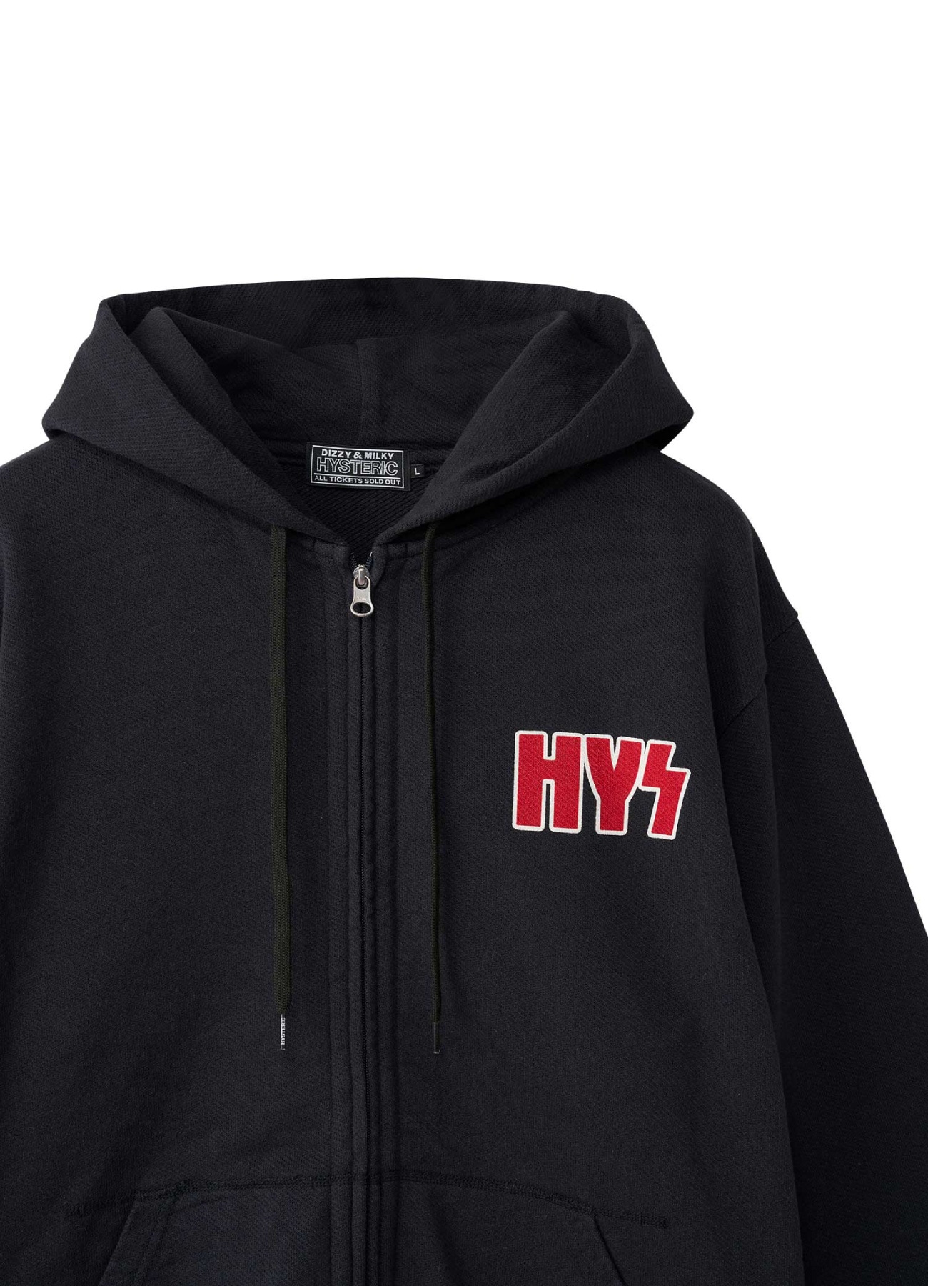SPEAK NO EVIl HOODIE(L BLACK): HYSTERIC GLAMOUR｜WILDSIDE