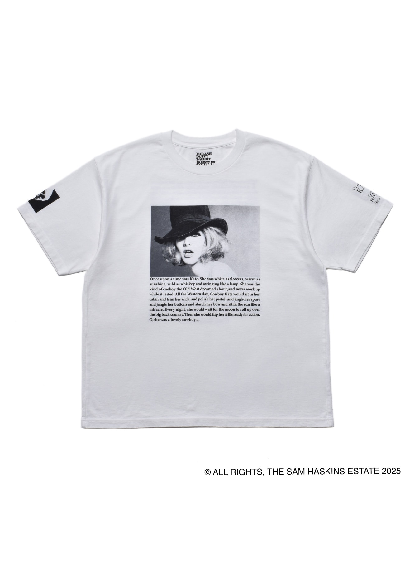 Sam Haskins × Stie-lo T-SH WHT_1