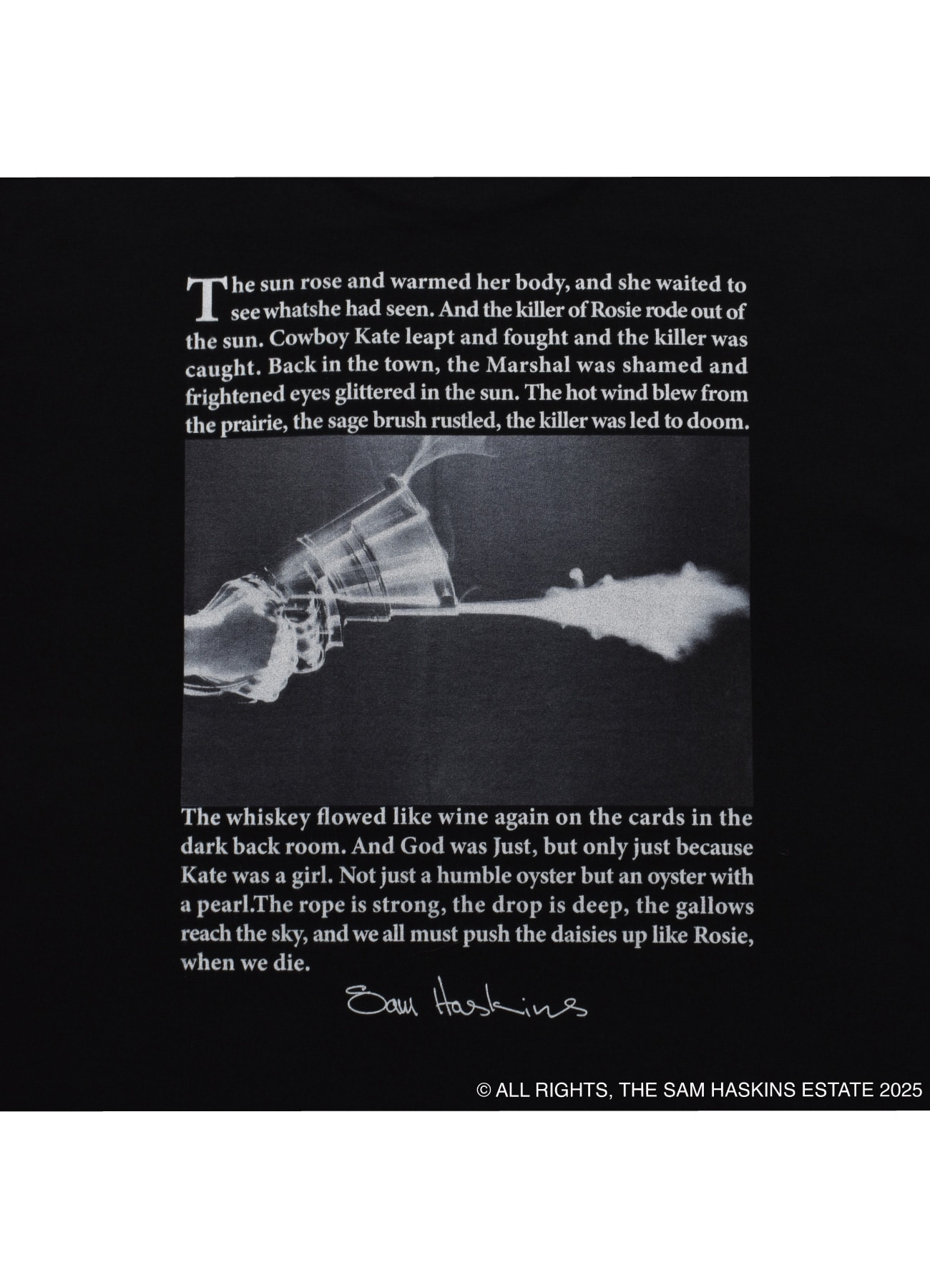 Sam Haskins × Stie-lo T-SH BLK_5