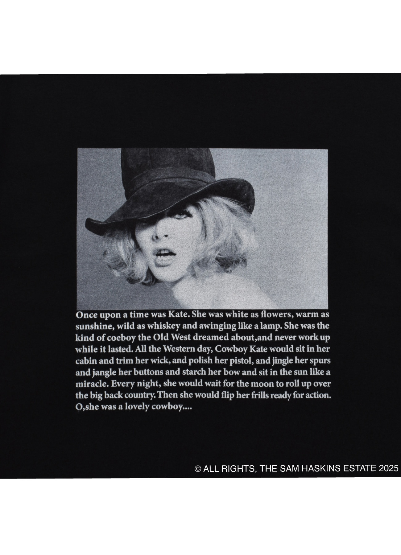 Sam Haskins × Stie-lo T-SH BLK_8