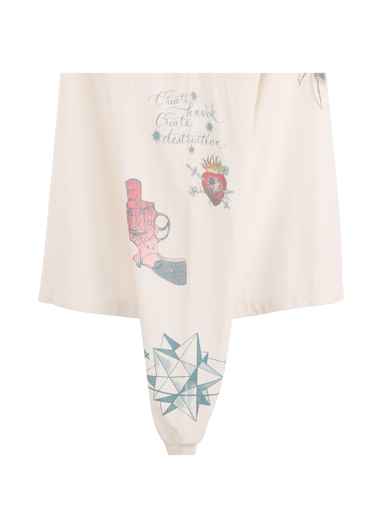 TATTOO DW LS TEE(M WHITE): (c)SAINT Mxxxxxx｜WILDSIDE YOHJI