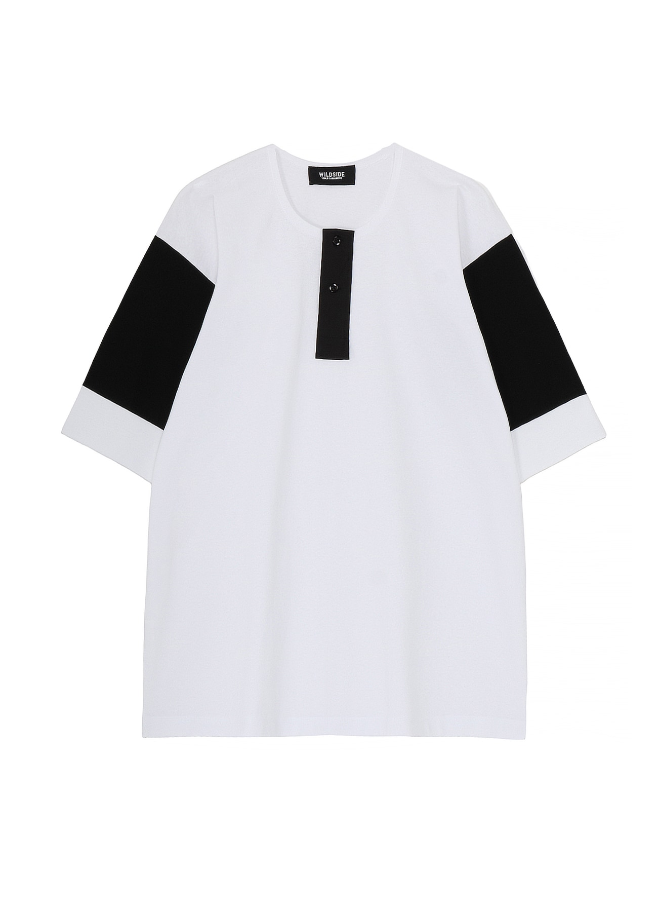 【10/10 12:00 release】WILDSIDE×利工民 WHITE 2 BUTTONS SHIRT