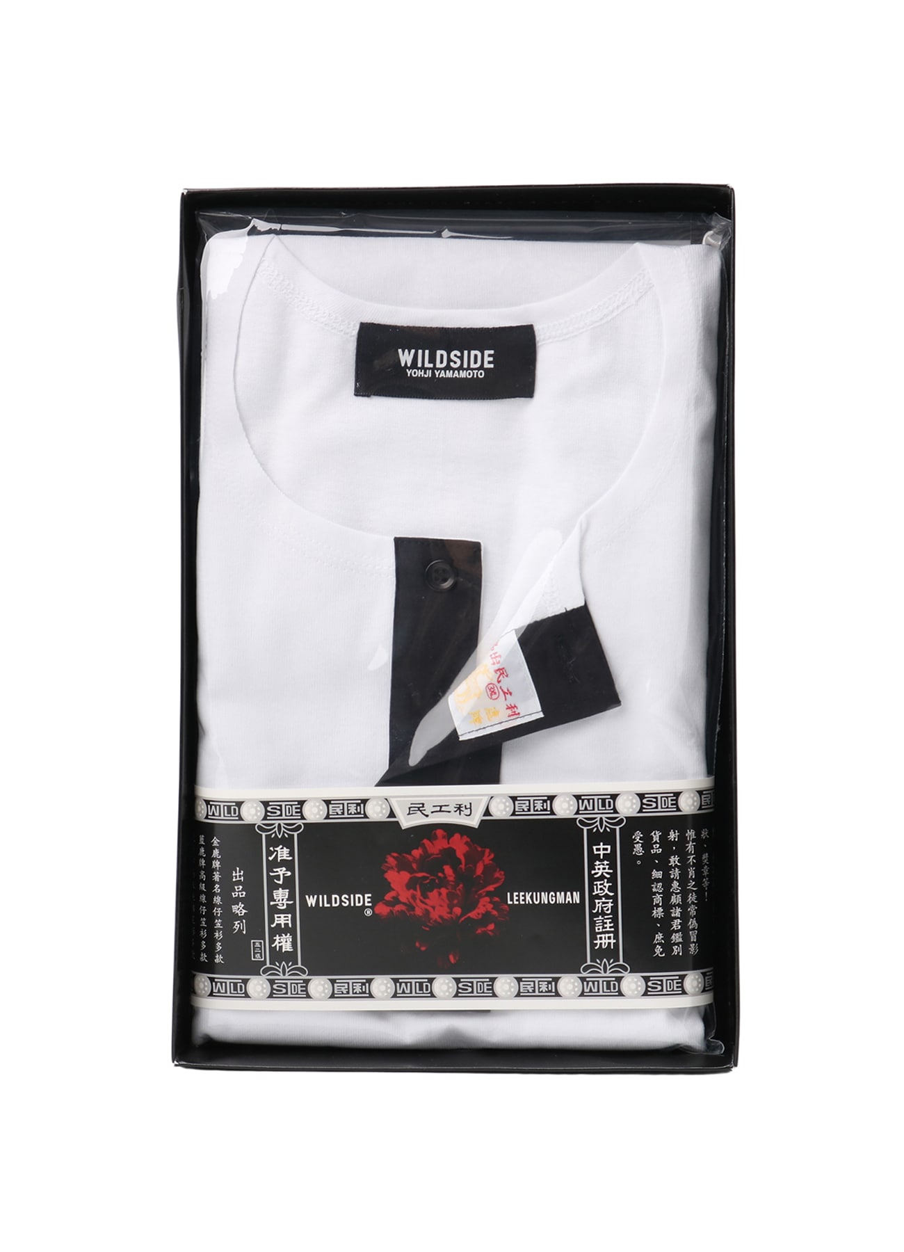 10/10 12:00 release】WILDSIDE×利工民 WHITE 2 BUTTONS SHIRT