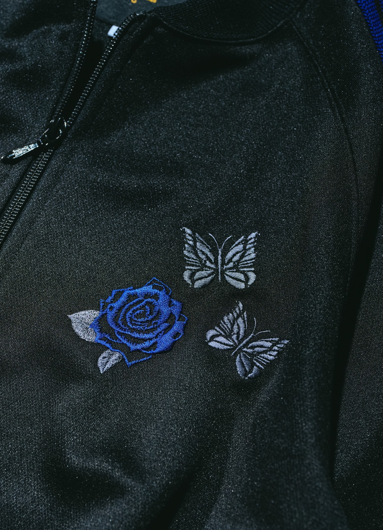 1/14 12:00 release】WILDSIDE×NEEDLES Track Jacket(M Black x Blue