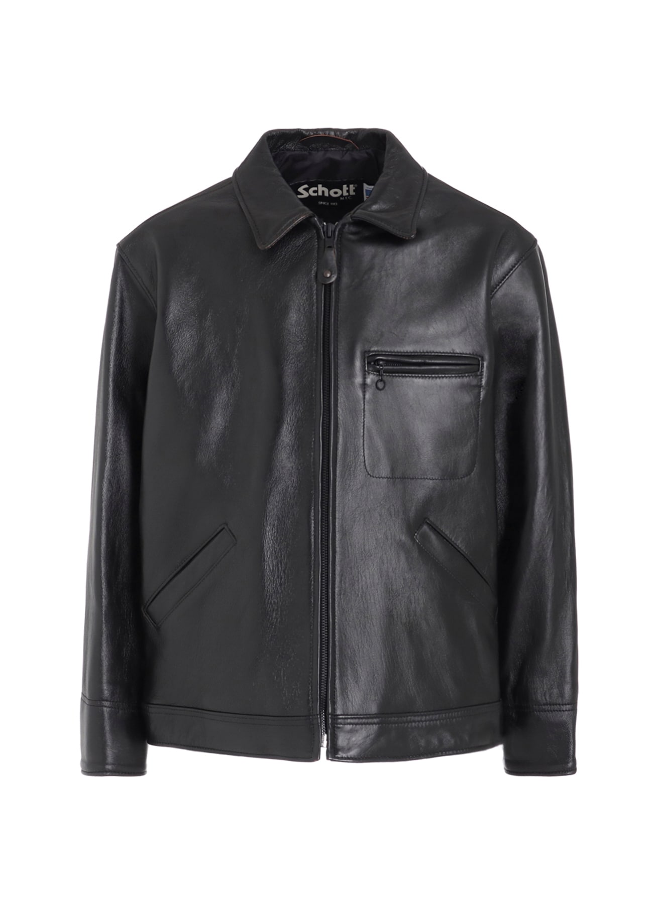 【10/8 12:00 release】WILDSIDE × Schott LEATHER TRACKER JACKET