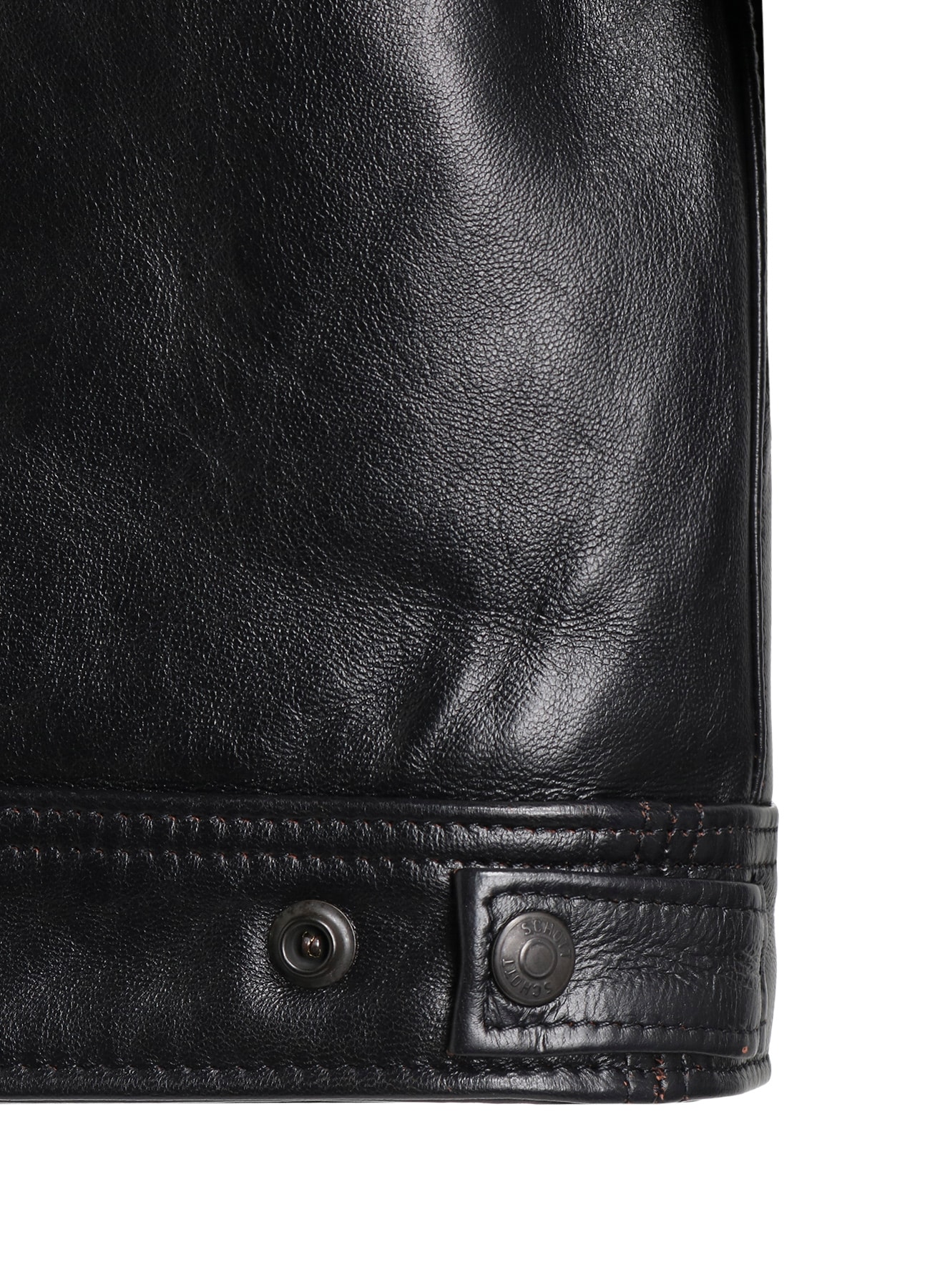 WILDSIDE × Schott LEATHER TRACKER JACKET_14