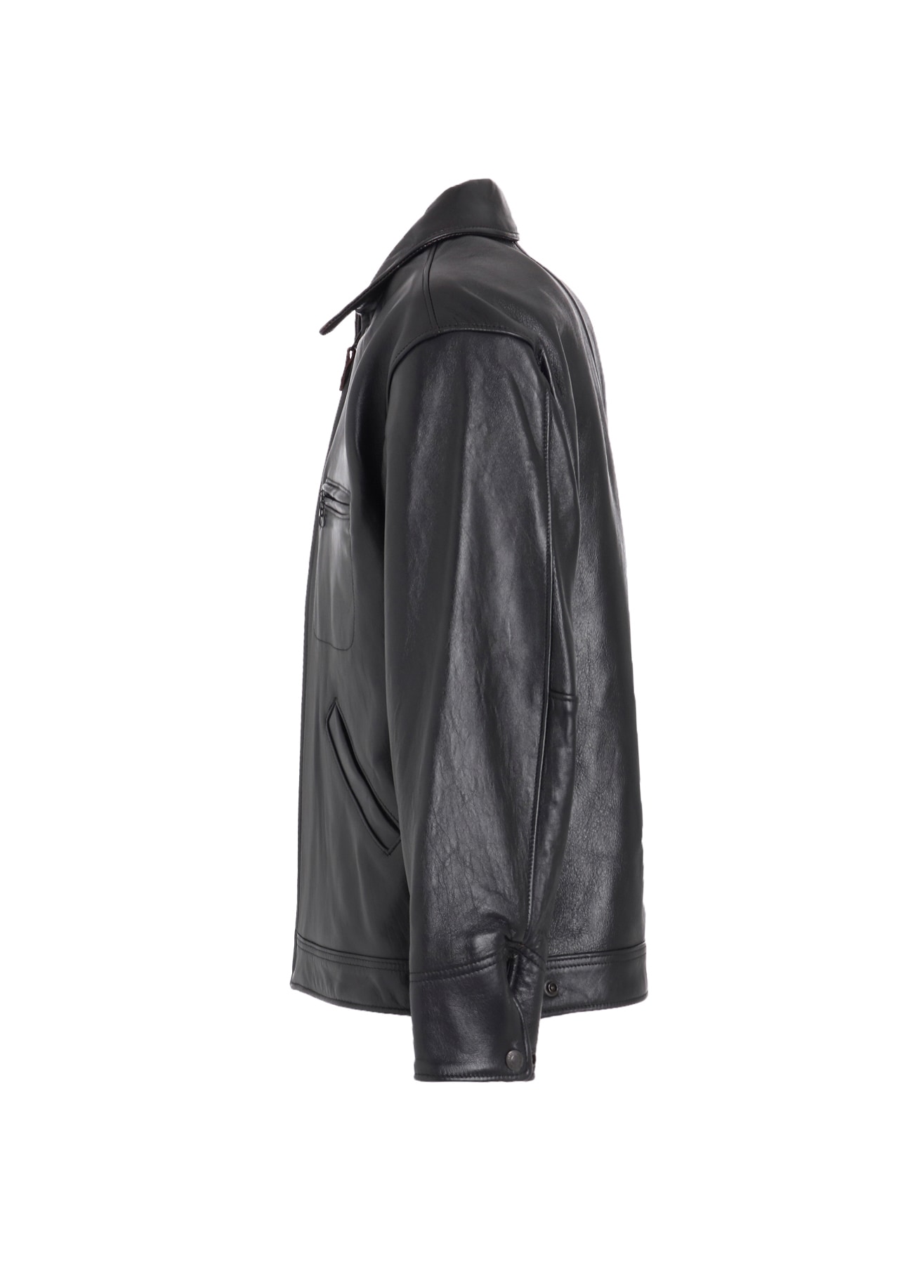 WILDSIDE × Schott LEATHER TRACKER JACKET_3