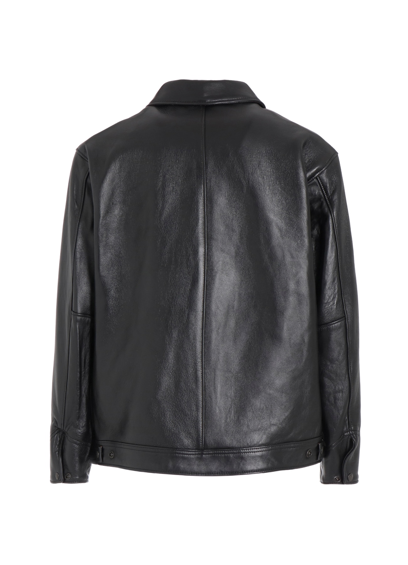 WILDSIDE × Schott LEATHER TRACKER JACKET(36 / S Black