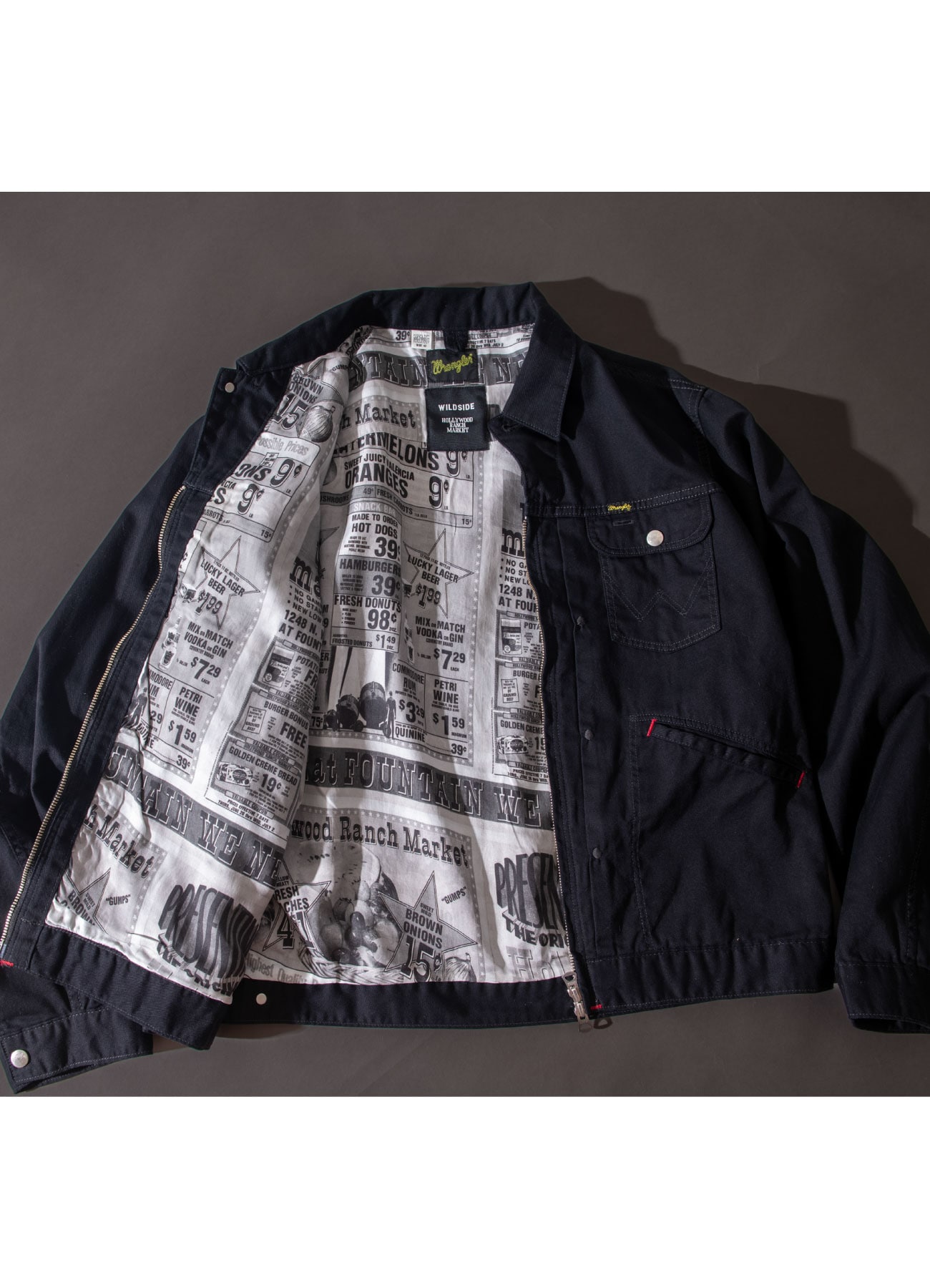 WILDSIDE × Wrangler × HOLLYWOOD RANCH MARKET 24MJZ JACKET(38