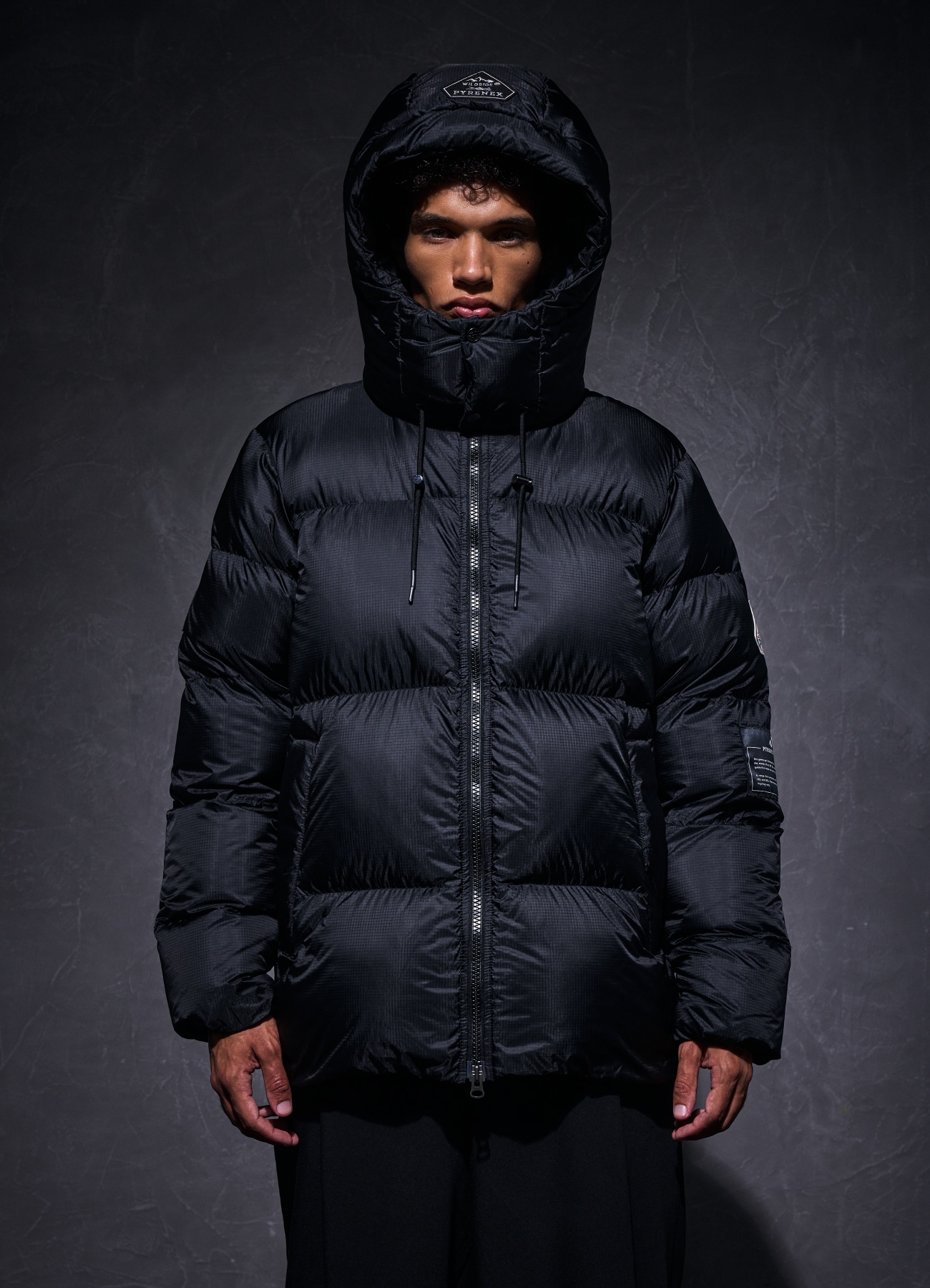 WILDSIDE × PYRENEX Hooded Down Jacket_4