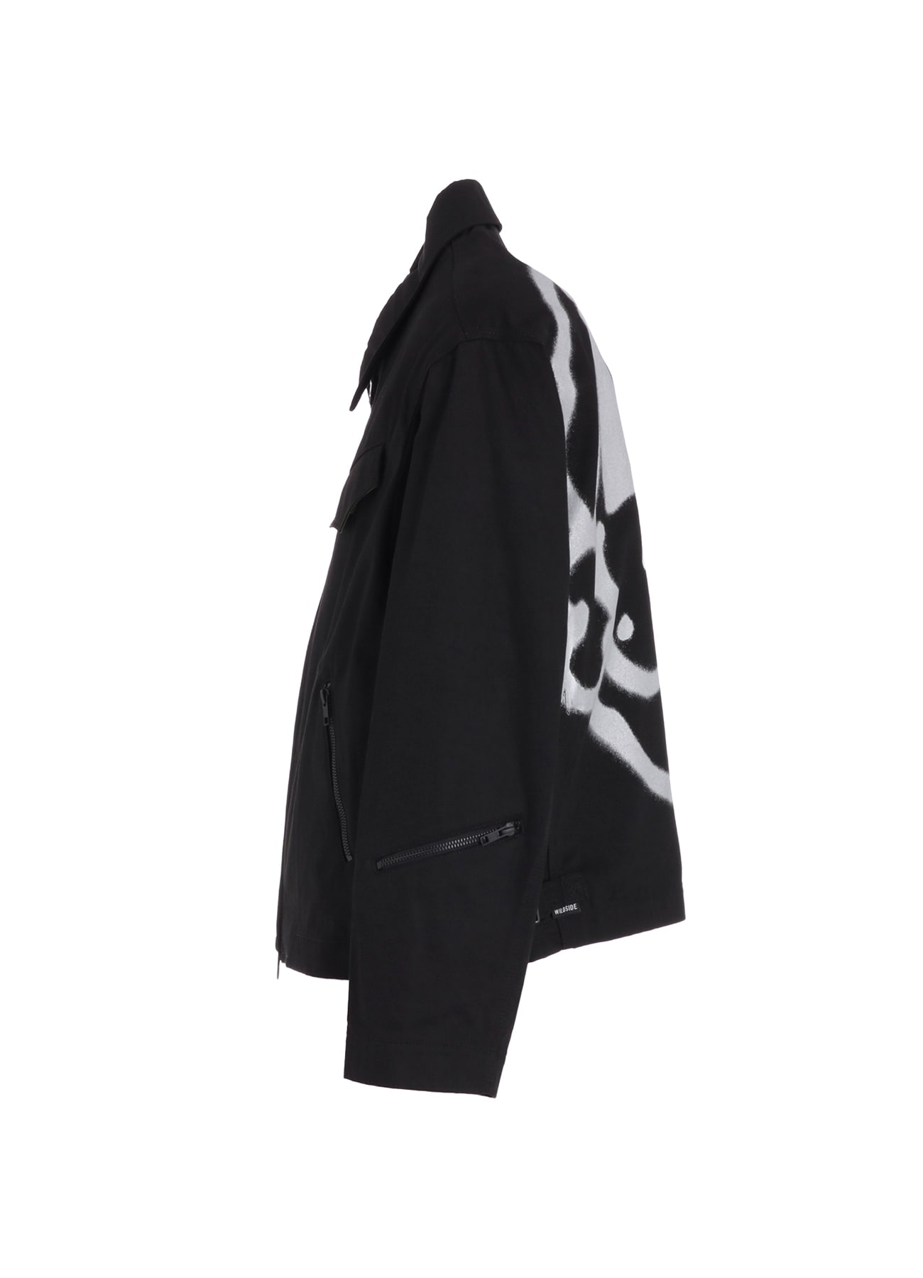 WILDSIDE x CHITO Cotton Chino Zip Up Blouson(M Black): CHITO