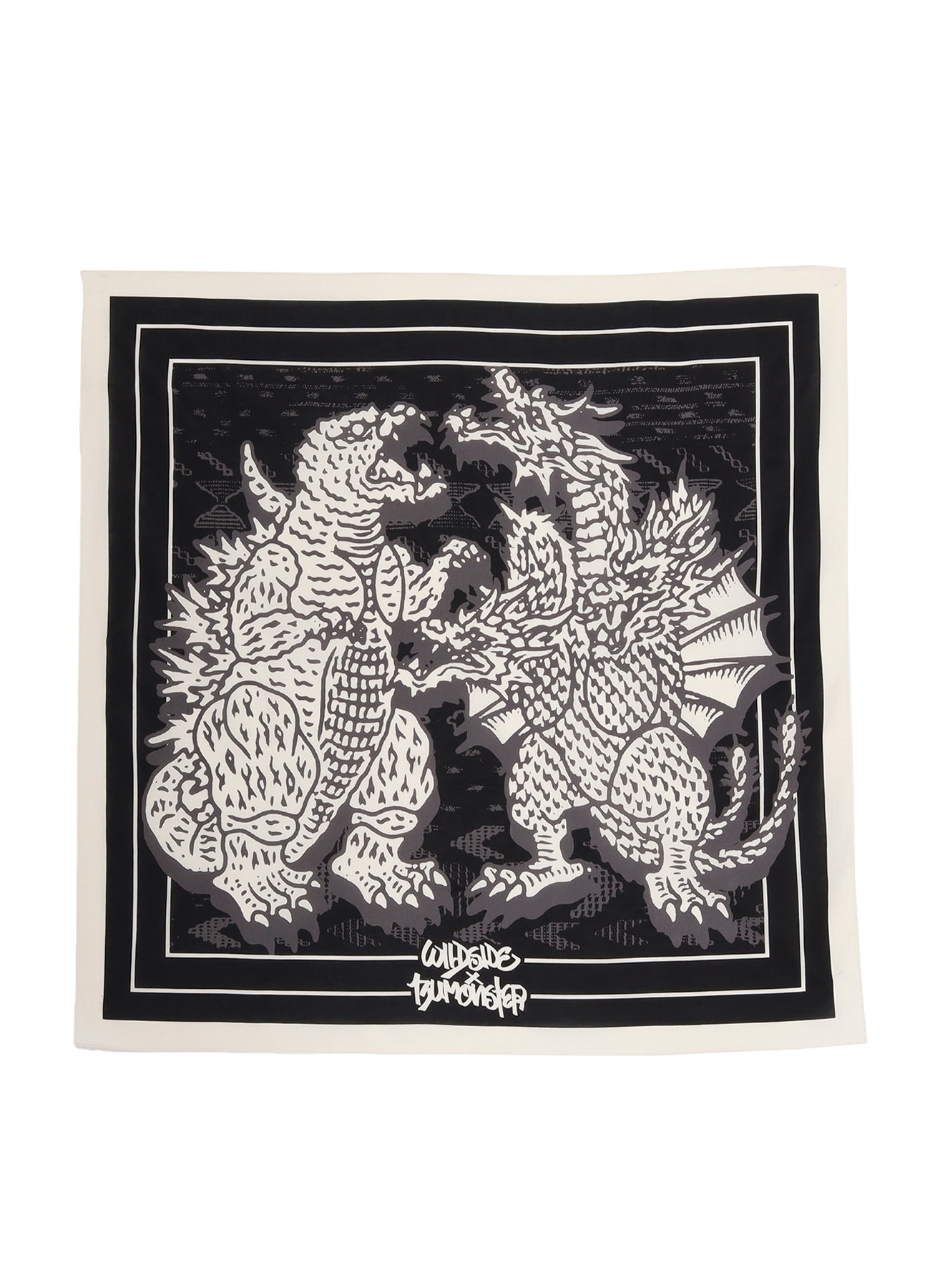 【6/11~ 阪急メンズ東京先行発売  6/18~ 一般発売】WILDSIDE × IZUMONSTER Large Scarf