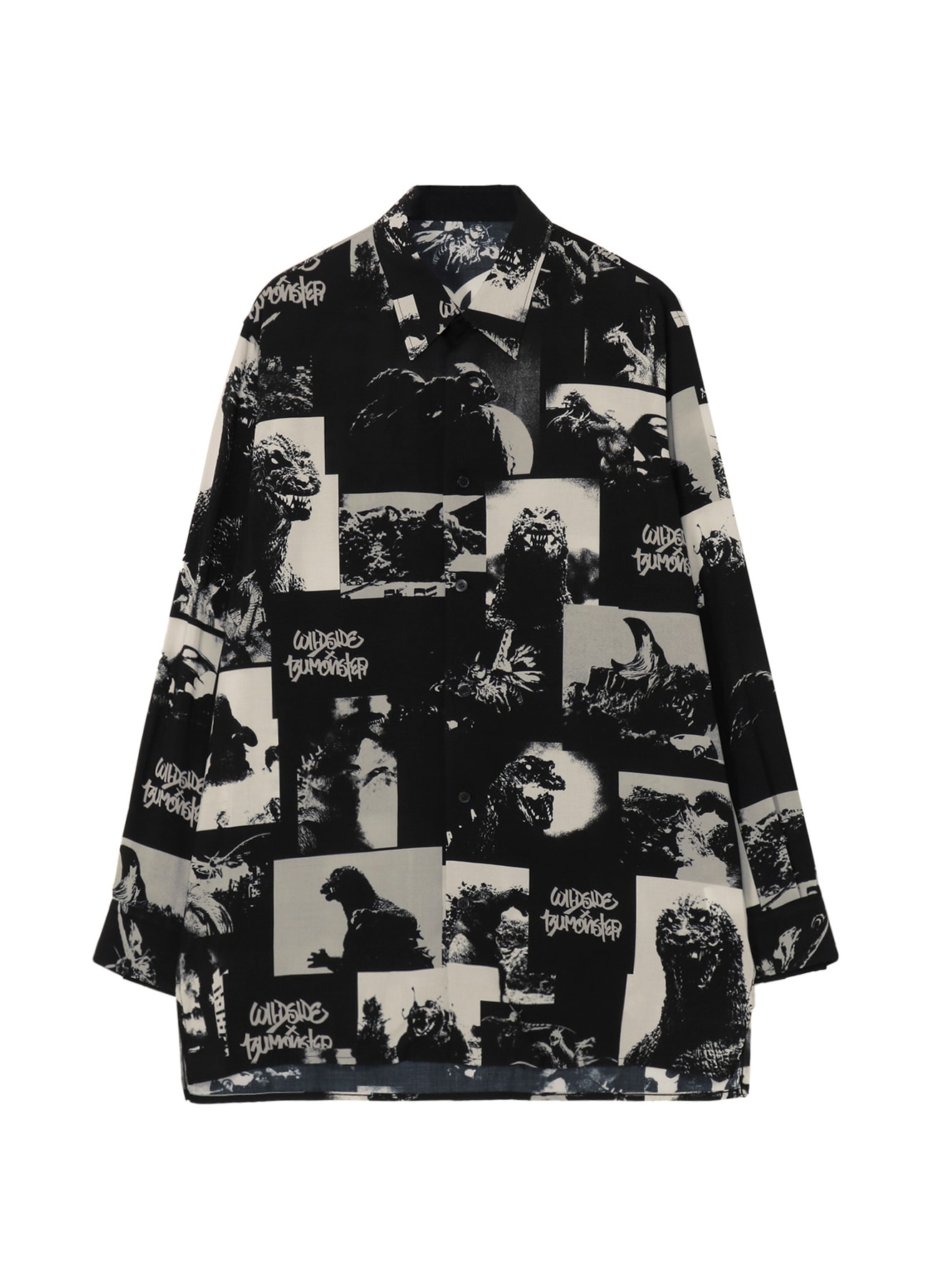 【6/11~ 阪急メンズ東京先行発売  6/18~ 一般発売】WILDSIDE × IZUMONSTER All-over Print Rayon Shirt