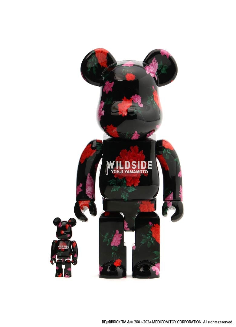 WILDSIDE × BE@RBRICK 牡丹 100% & 400%