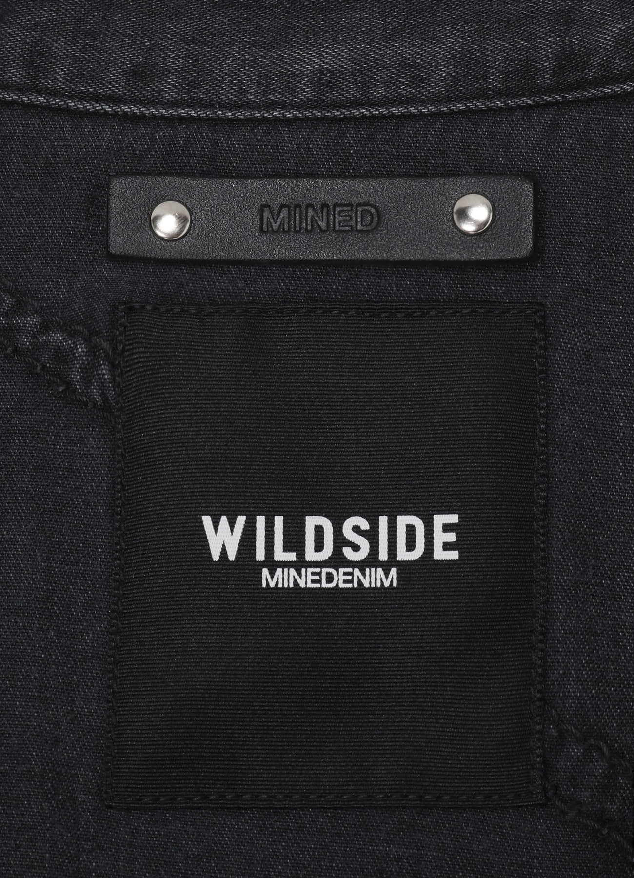 WILDSIDE × MINEDENIM Frankenstein Loose Denim Western Shirts_8