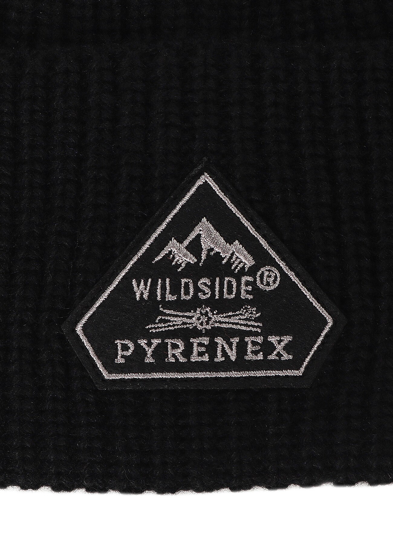 WILDSIDE × PYRENEX BEANIE(FREE SIZE Black): PYRENEX