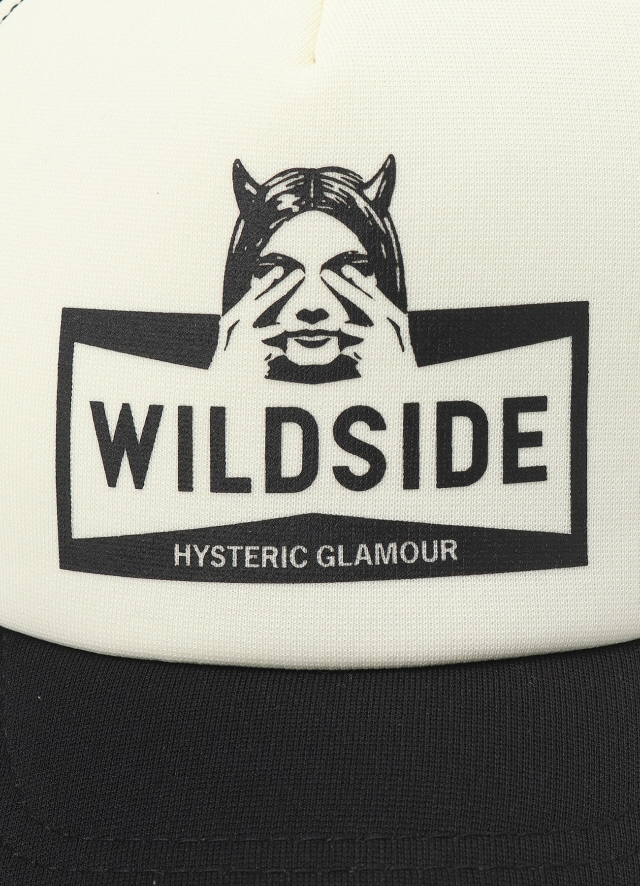 WILDSIDE × HYSTERIC GLAMOUR "SEE NO EVIL" MESH CAP_5