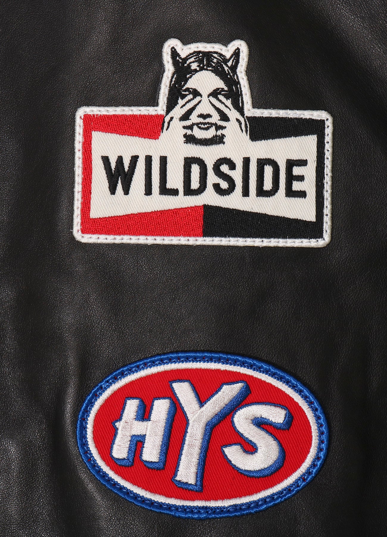 WILDSIDE × HYSTERIC GLAMOUR RACING LEATHER JACKET(L Black): HYSTERIC  GLAMOUR｜WILDSIDE YOHJI YAMAMOTO（ワイルドサイド）【公式通販】