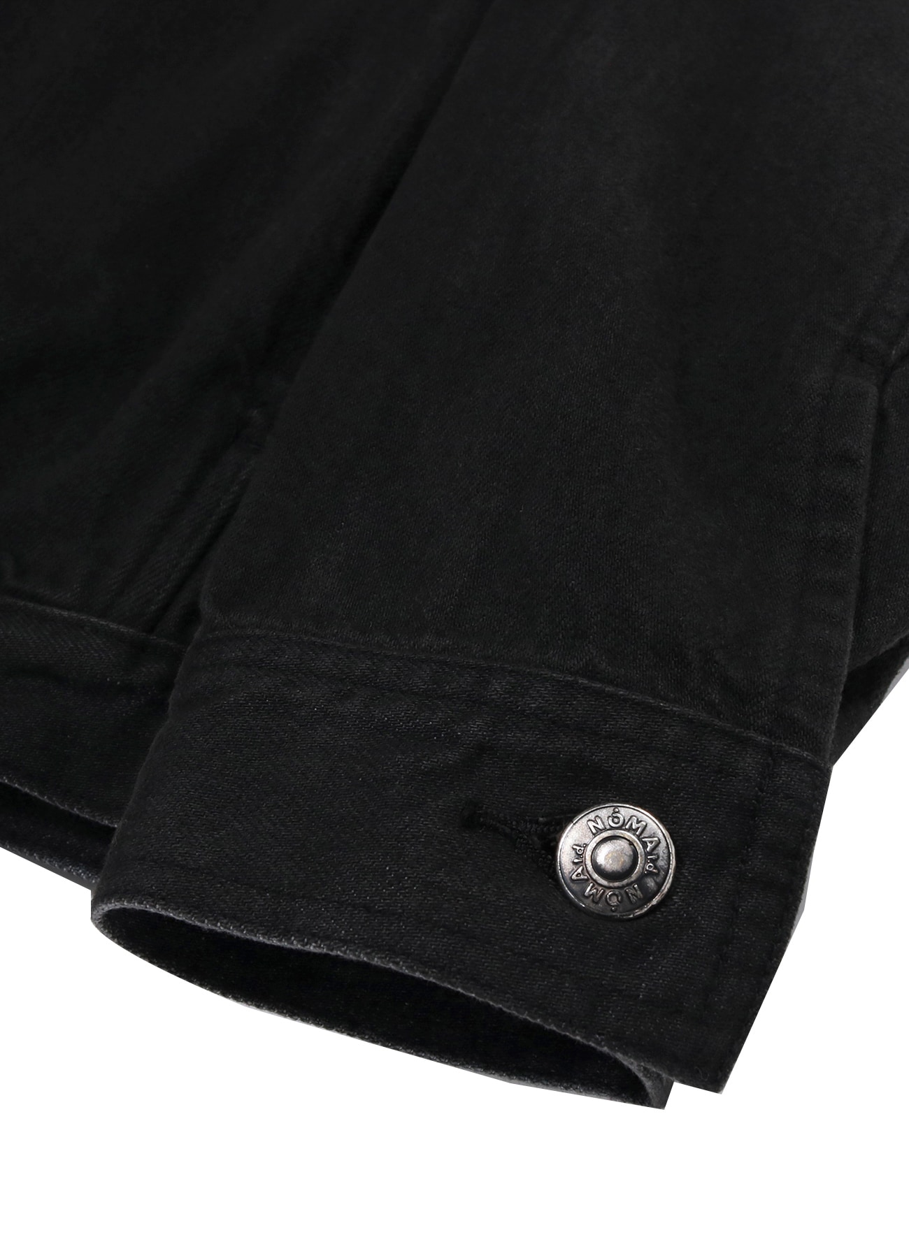 WILDSIDE × NOMA t.d. Hand Dyed Denim Jacket(M Black