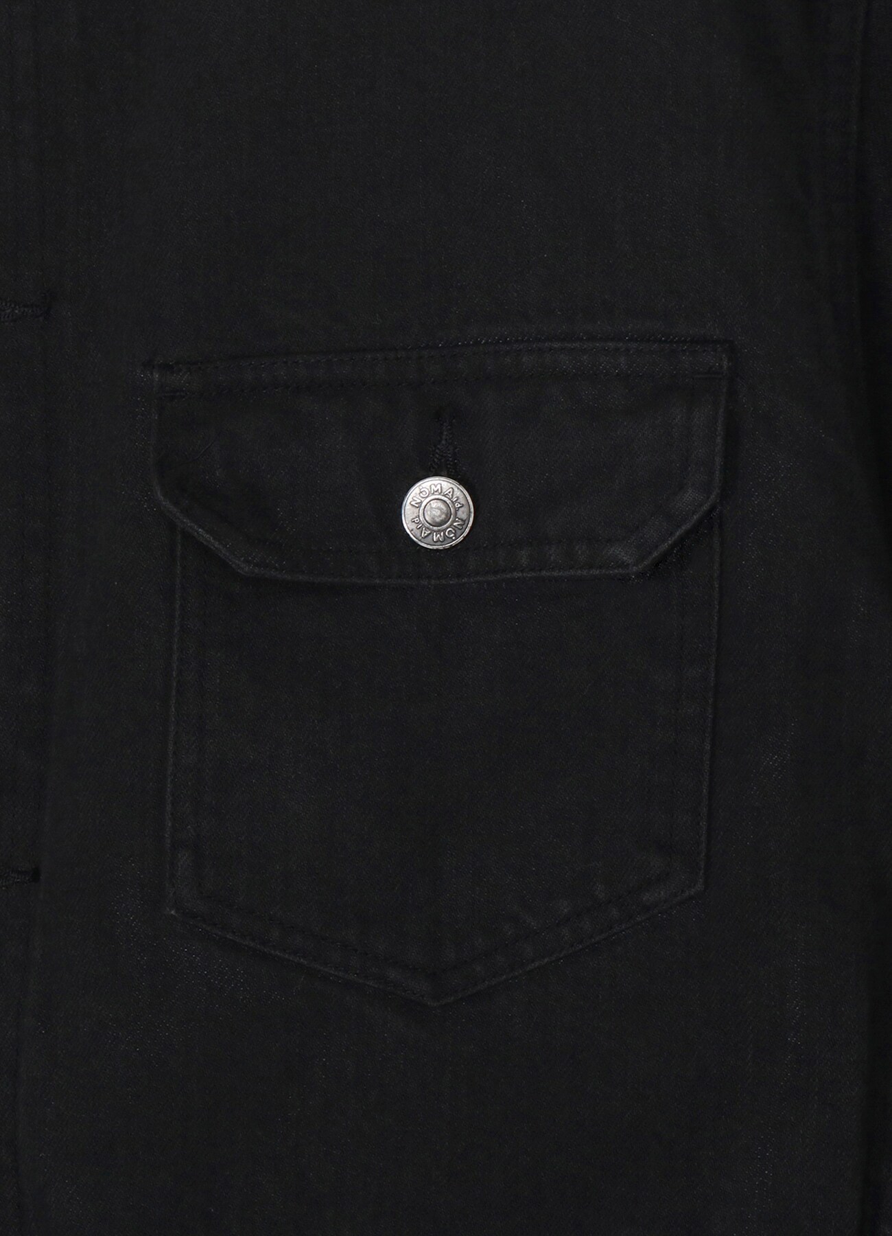 WILDSIDE × NOMA t.d. Hand Dyed Denim Jacket(M Black