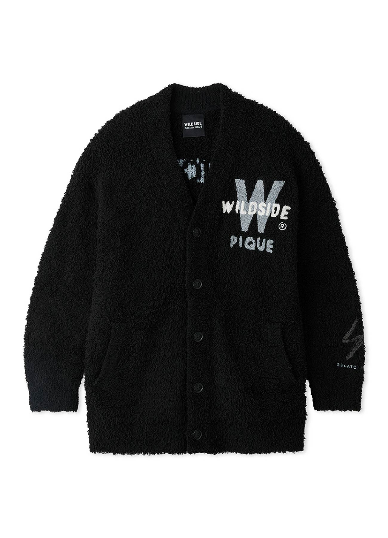 WILDSIDE × GELATO PIQUE JQD Cardigan(S-Mサイズ相当 Black): GELATO PIQUE｜WILDSIDE  YOHJI YAMAMOTO（ワイルドサイド）【公式通販】