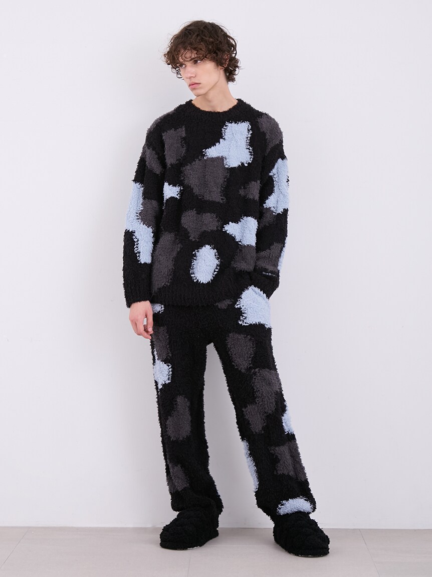WILDSIDE × GELATO PIQUE Cable Knit Long Pants_4