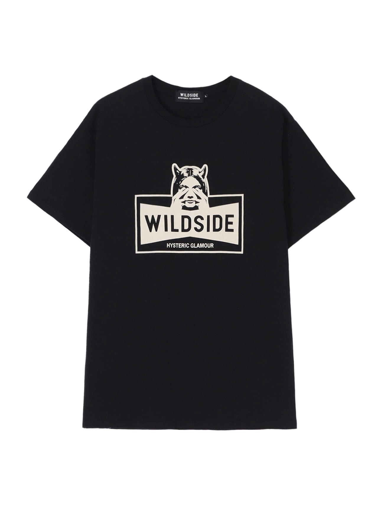 WILDSIDE × HYSTERIC GLAMOUR "SEE NO EVIL" S/S T-SHIRT_1