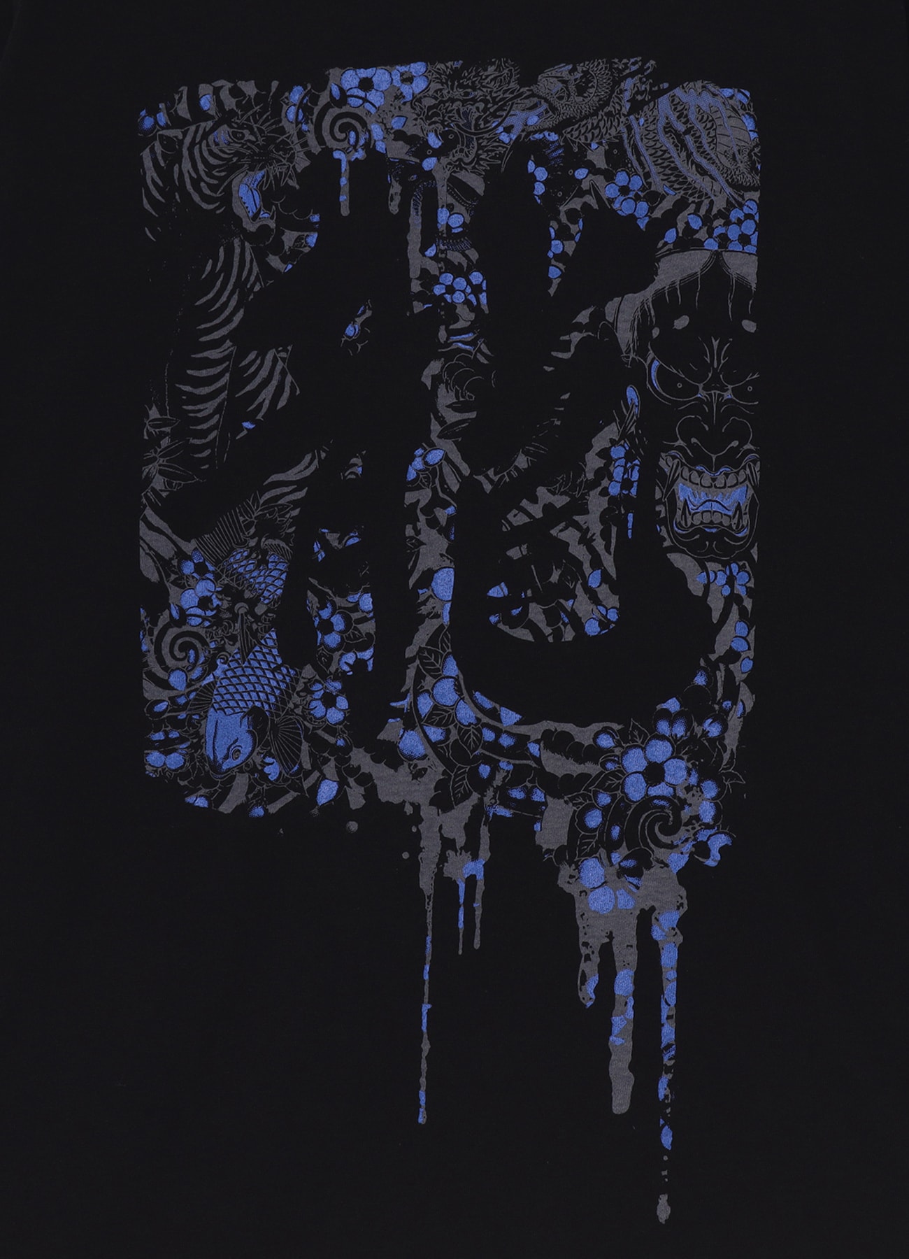 WILDSIDE × 龍が如くスタジオ L/S T-Shirt(Blue)_6