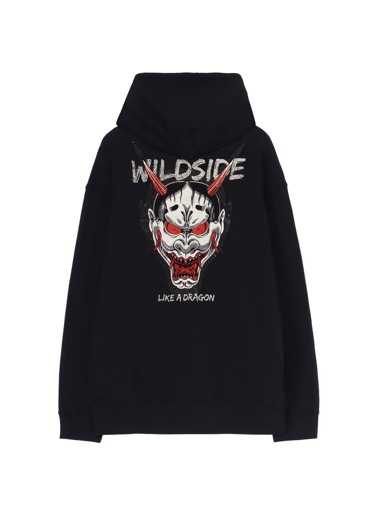 【12/6 12:00 Restock】WILDSIDE × 龍が如くスタジオ Pullover Hoodie (般若)