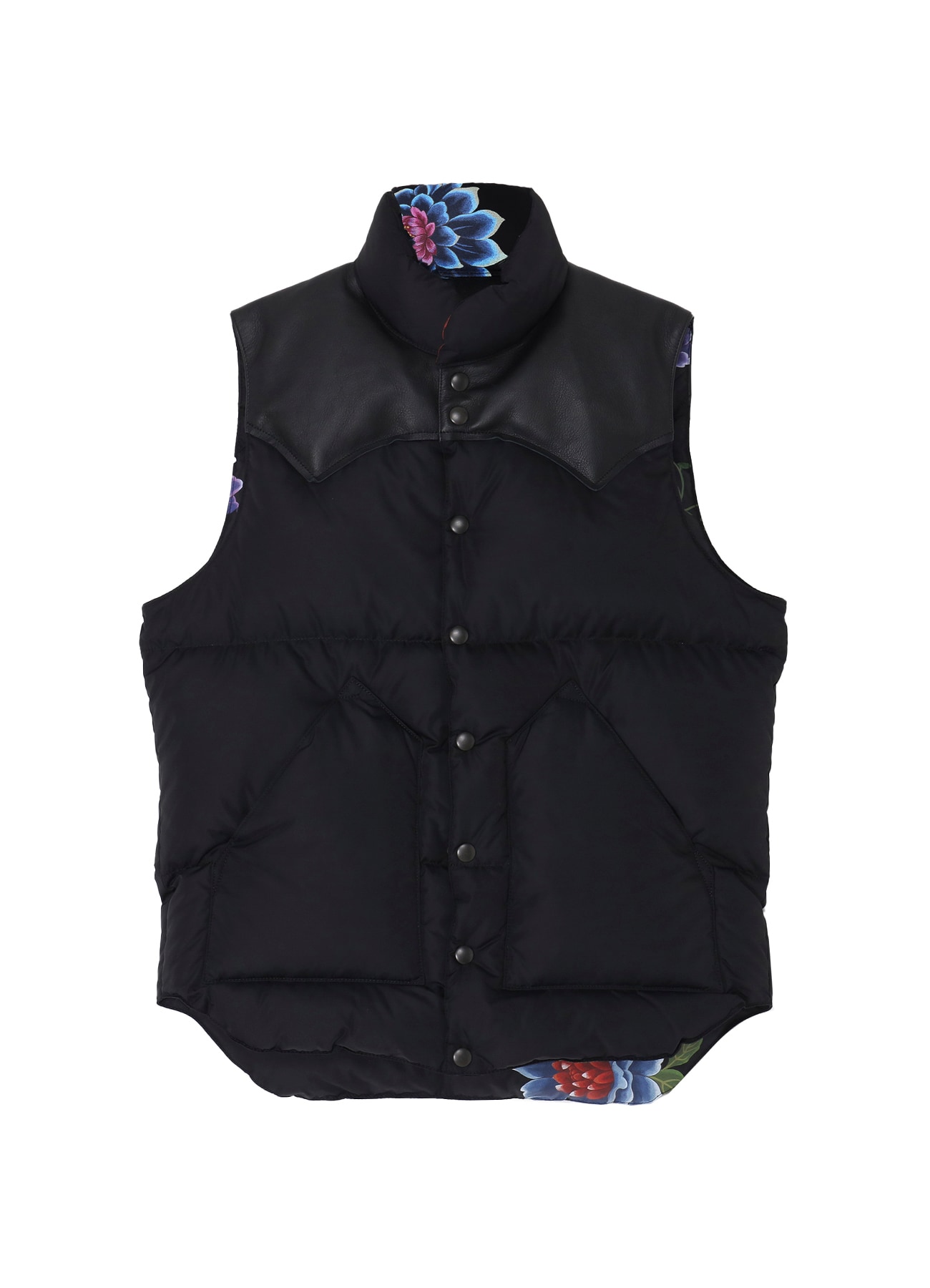 【11/20 12:00 Release】WILDSIDE × Rocky Mountain Featherbed Down Vest(BLACK)