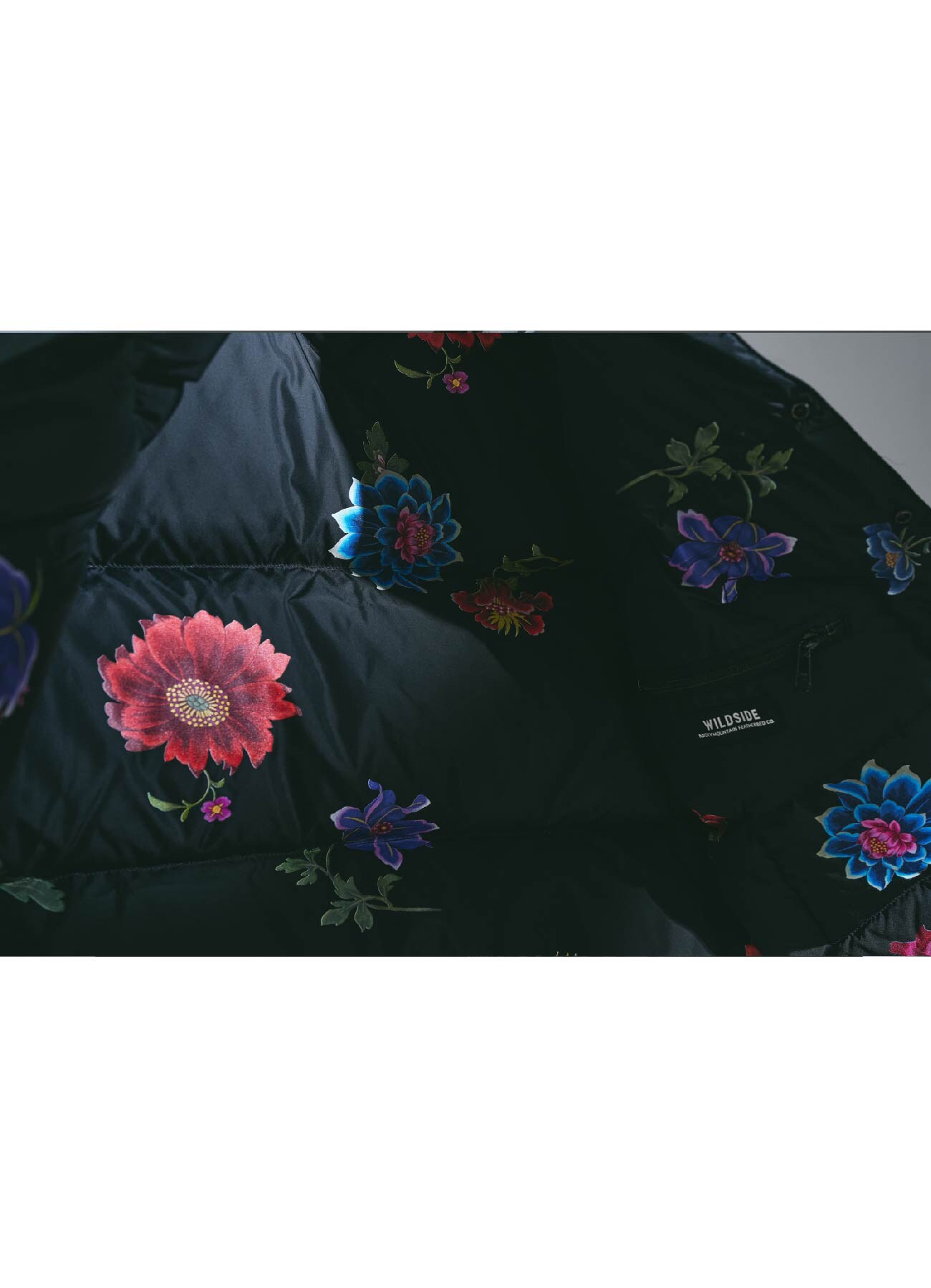 WILDSIDE × Rocky Mountain Featherbed Down Vest(BLACK)(38