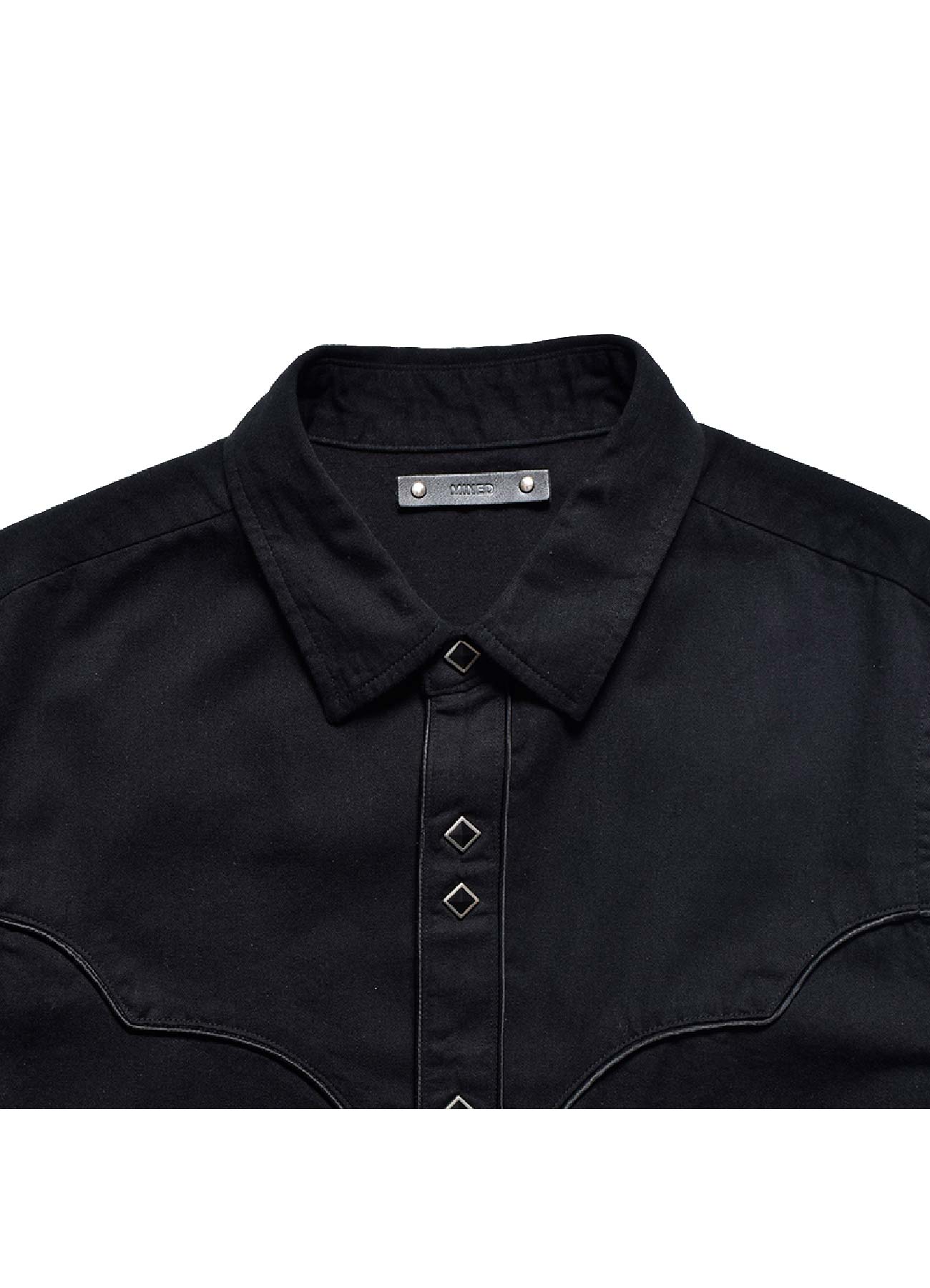 B.Denim Piping Trim Western SH			 			_3