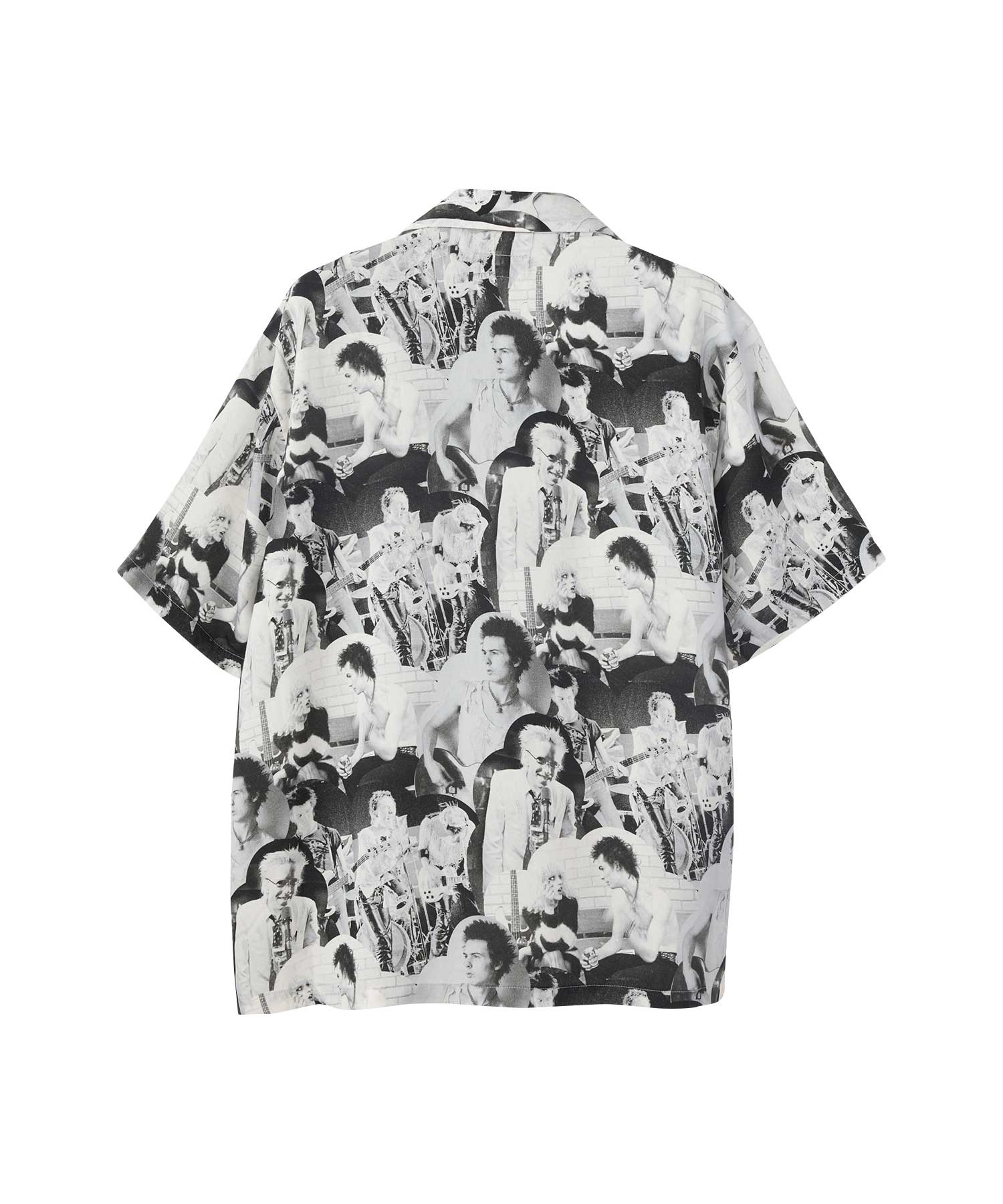 DENNIS MORRIS/BOLLOKS ANARCHY MIX OPEN COLLAR SHIRT_2