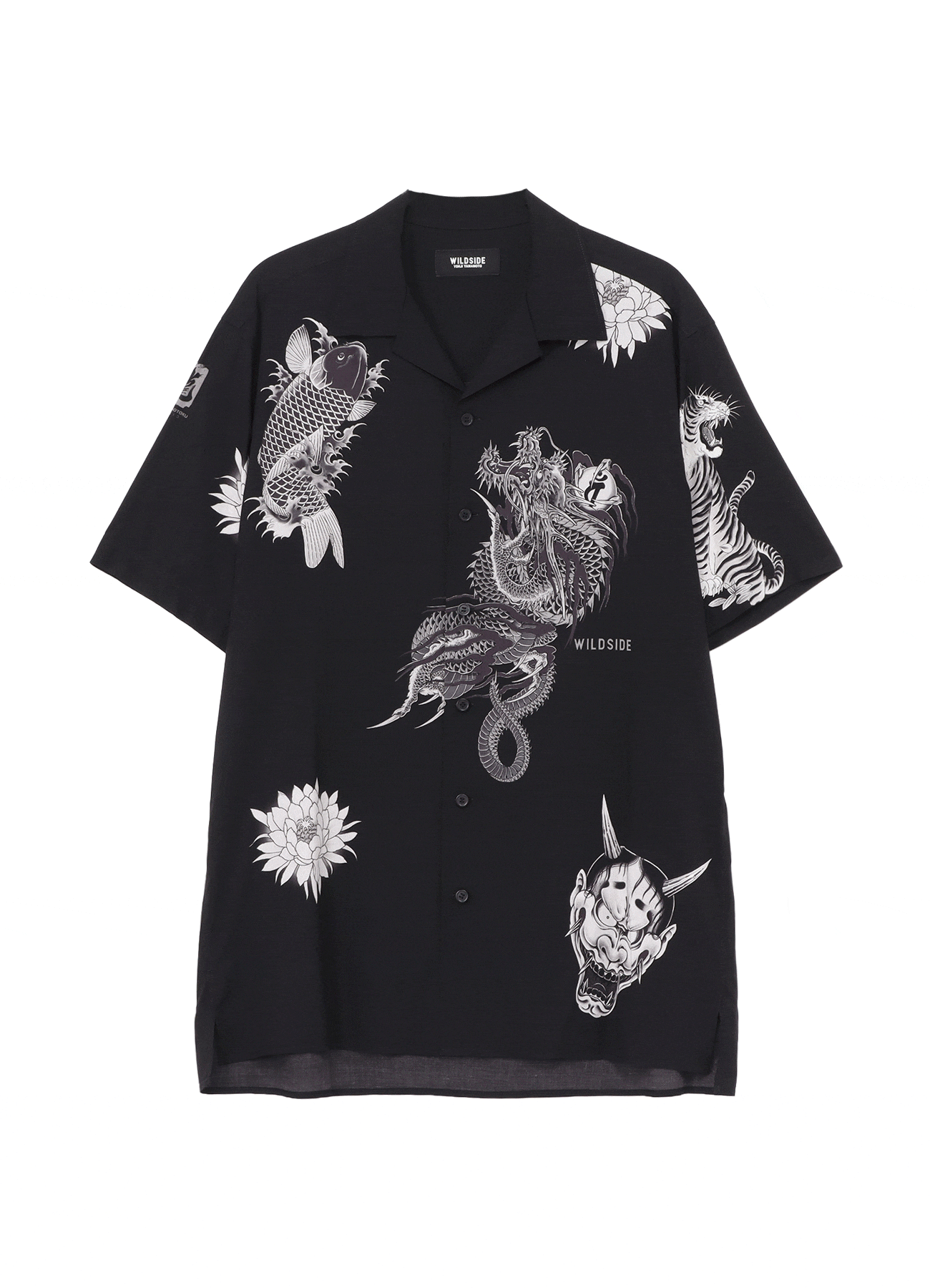 【7/23 12:00 Release】WILDSIDE × 龍が如くスタジオ All-over Print Short Sleeve Shirt