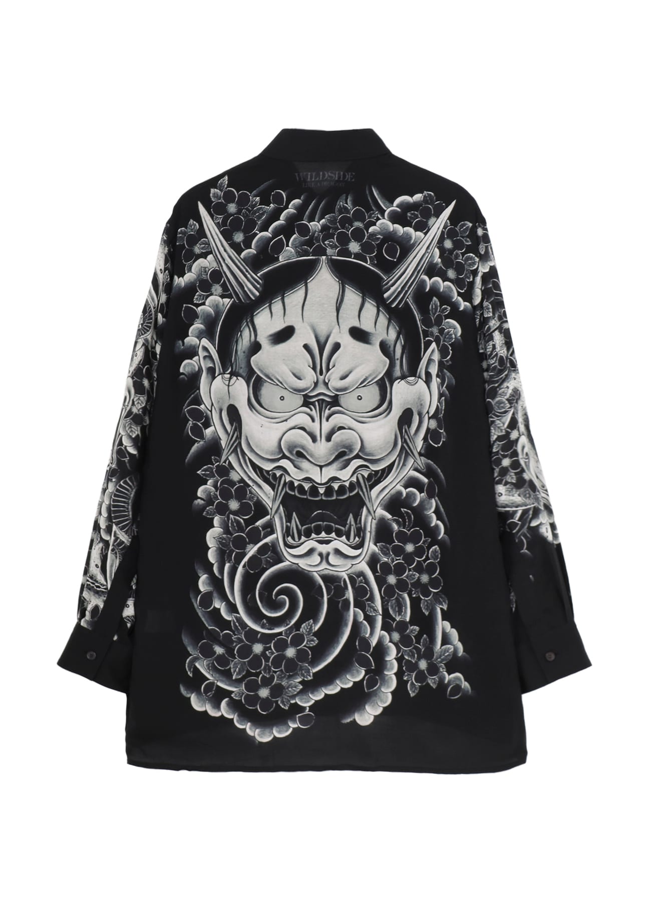 WILDSIDE × 龍が如くスタジオ Rayon Shirt (般若)(FREE SIZE