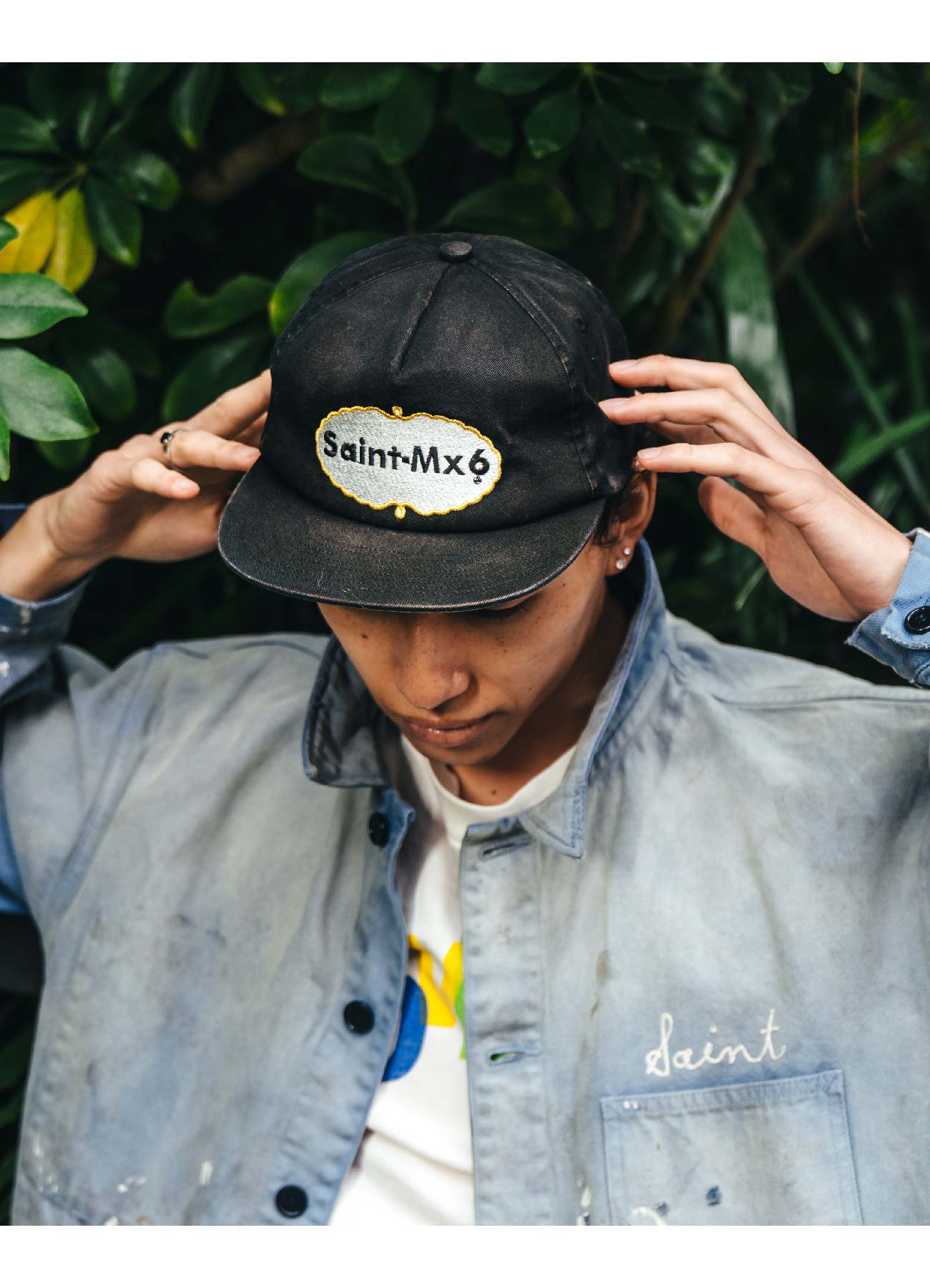 SAINT MICHAEL | EAT ME 5-PANEL CAP