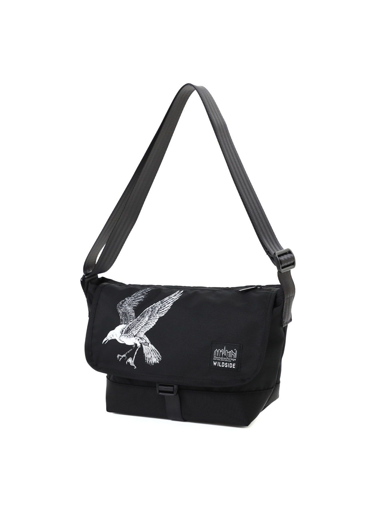 WILDSIDE × Manhattan Portage BLACK LABEL STANDARD MESSENGER