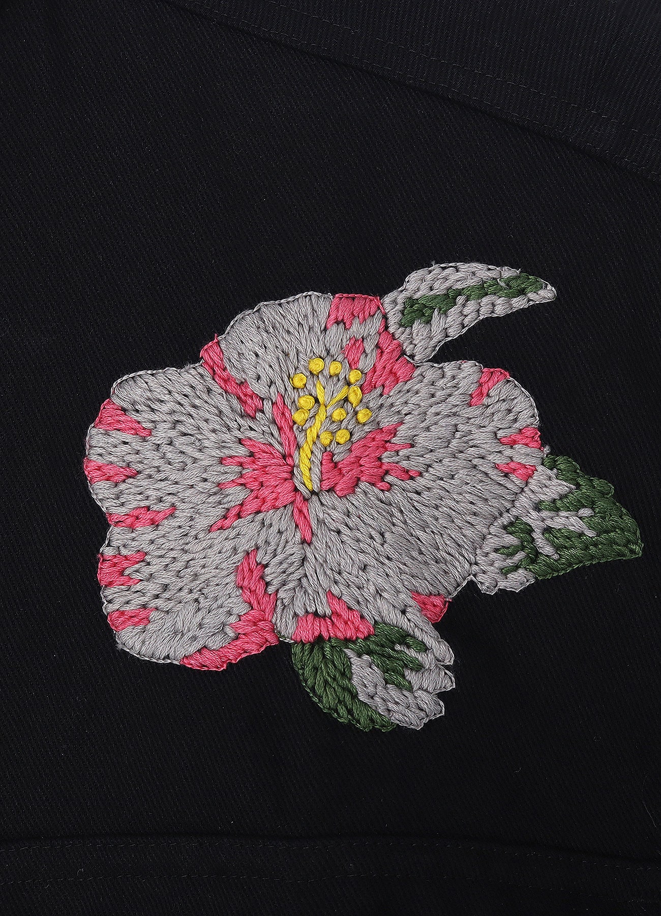 シナリー　PF LF-N majumaju様 WILDSIDE × NOMARHYTHM TEXTILE Flower Embroidery Work Jacket
