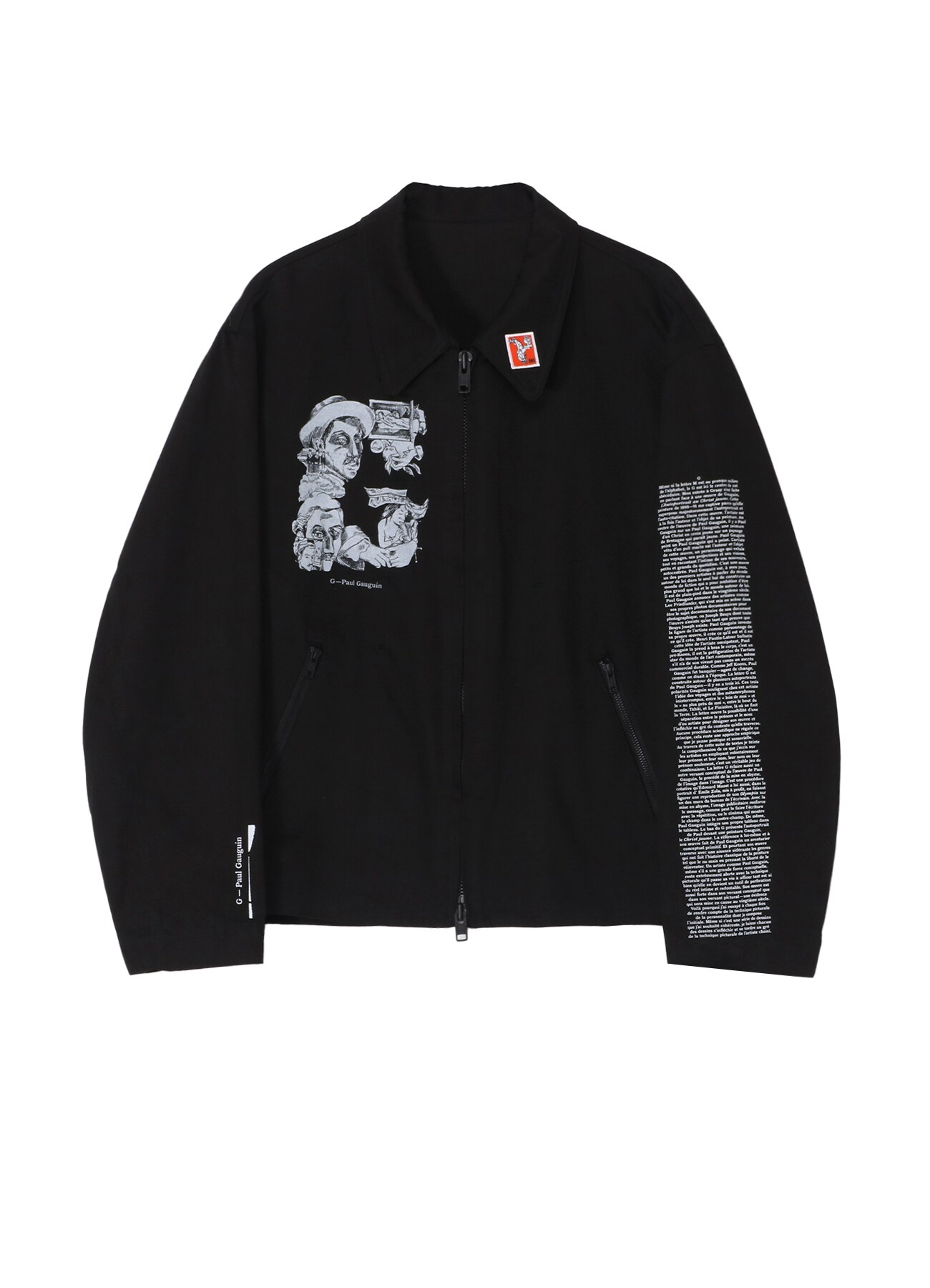 WILDSIDE × M/M(Paris) INITIAL SERIES JACKET(FREE SIZE Black WILDSIDE × M/M(Paris) INITIAL SERIES JACKET(FREE SIZE Black