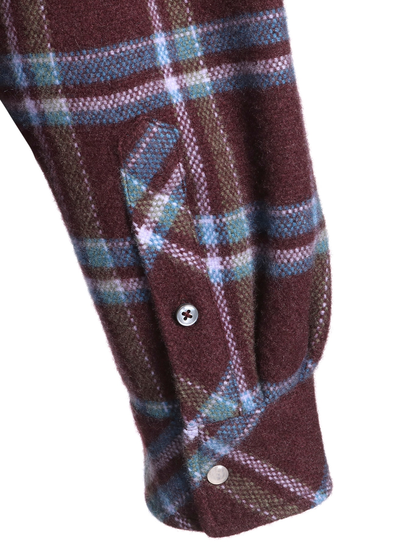 WILDSIDE × God’s True Cashmere CASHMERE CHECK SHIRT_7