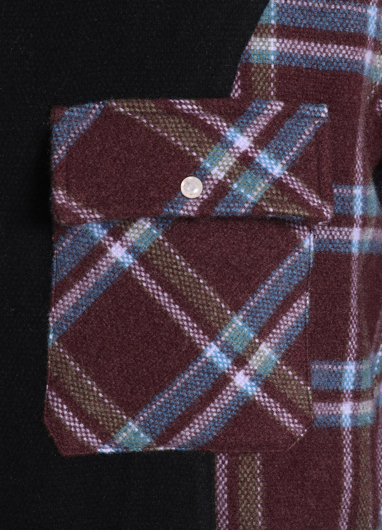 WILDSIDE × God’s True Cashmere CASHMERE CHECK SHIRT_9