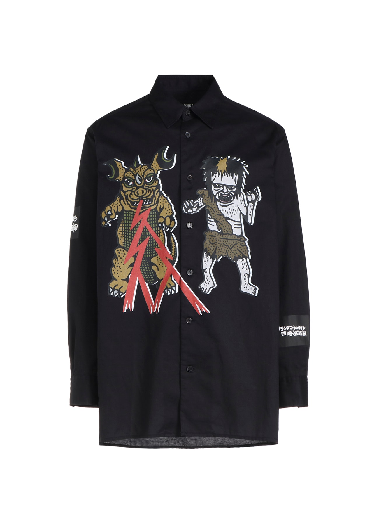 【6/5 12:00 release】WILDSIDE × IZUMONSTER Black Shirt(阪急メンズ東京にて先行発売中)