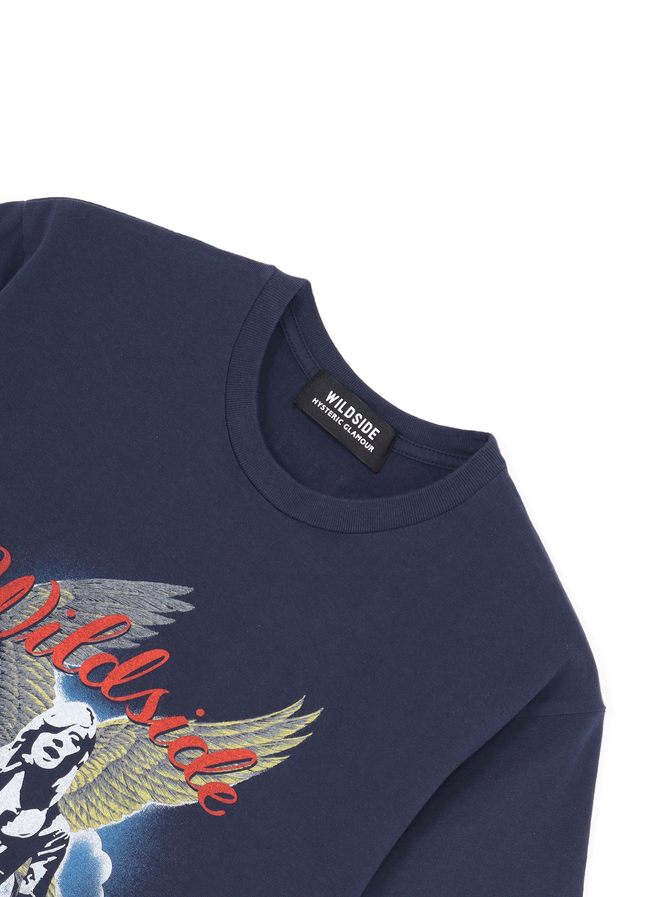 WILDSIDE × HYSTERIC GLAMOUR T-Shirt(S NAVY): HYSTERIC GLAMOUR ...