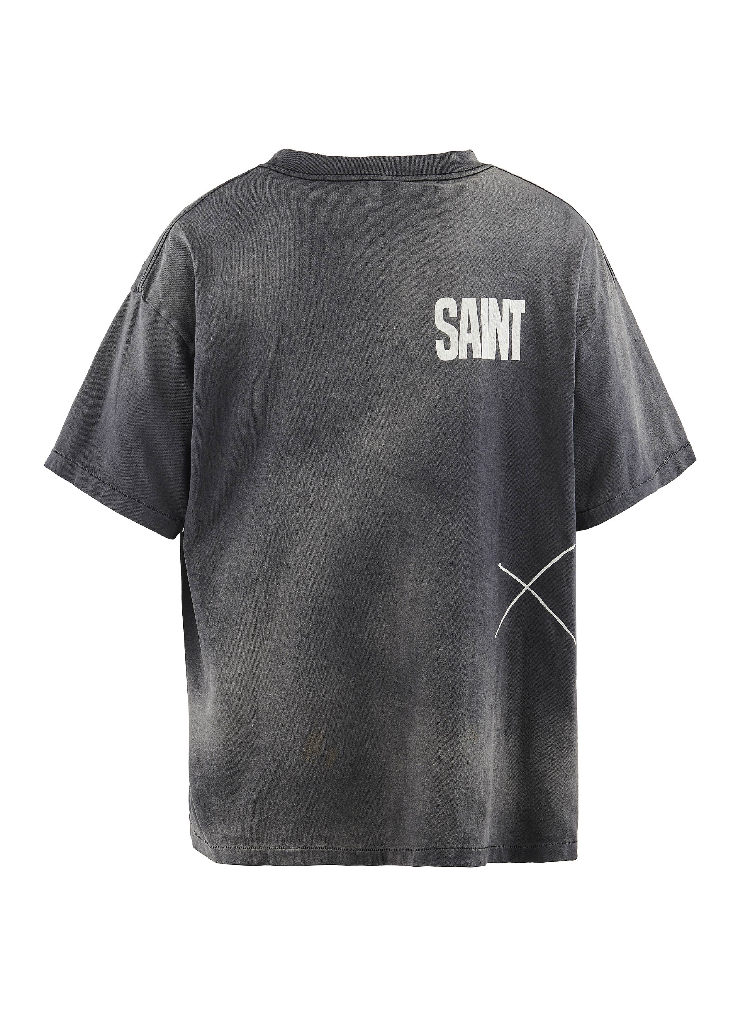 LM BEATING SS TEE(L BLACK): (c)SAINT Mxxxxxx｜WILDSIDE YOHJI 