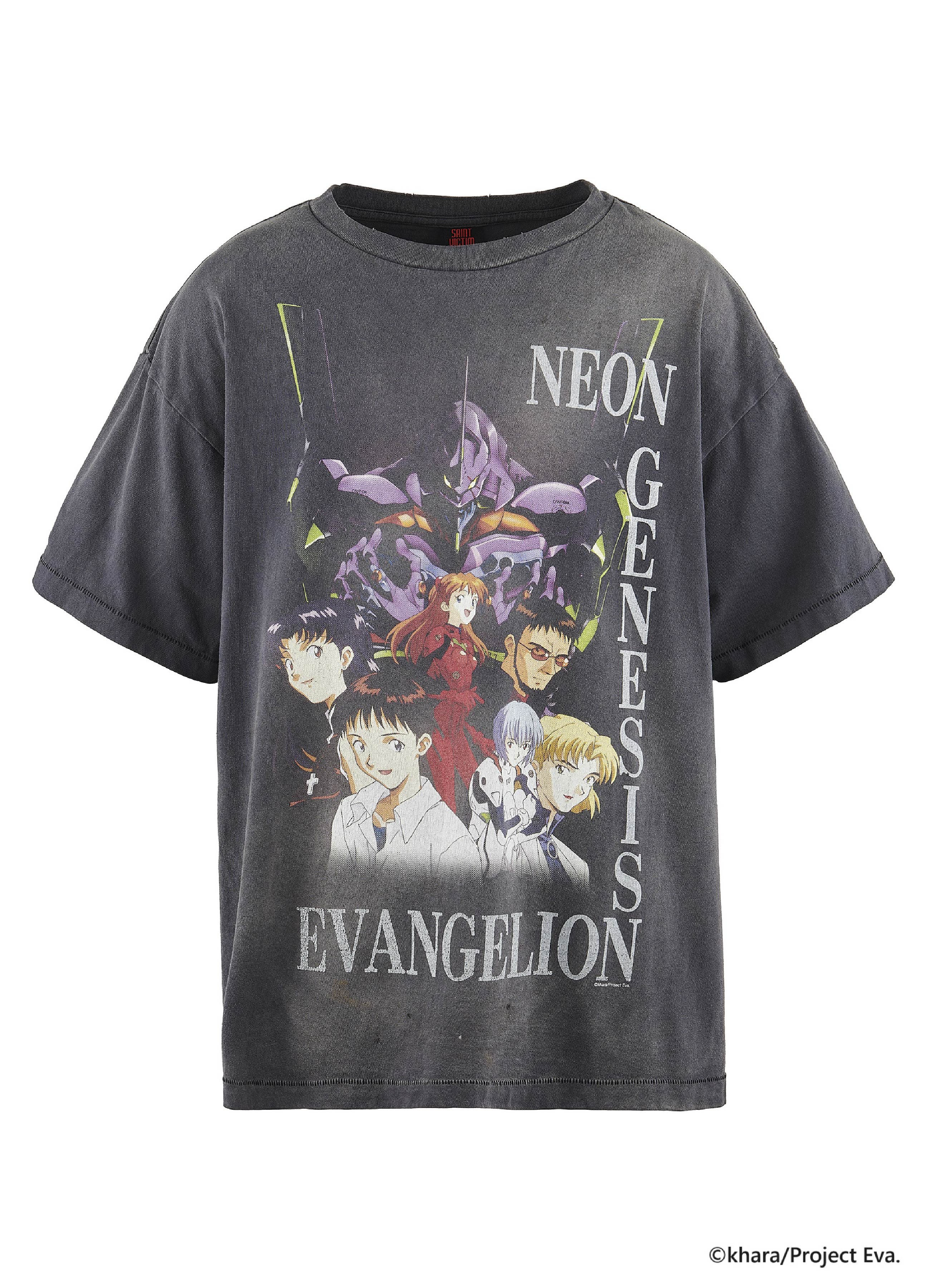 EVANGELION NEON GNSIS SS BLACK TEE(L BLACK): (c)SAINT Mxxxxxx 