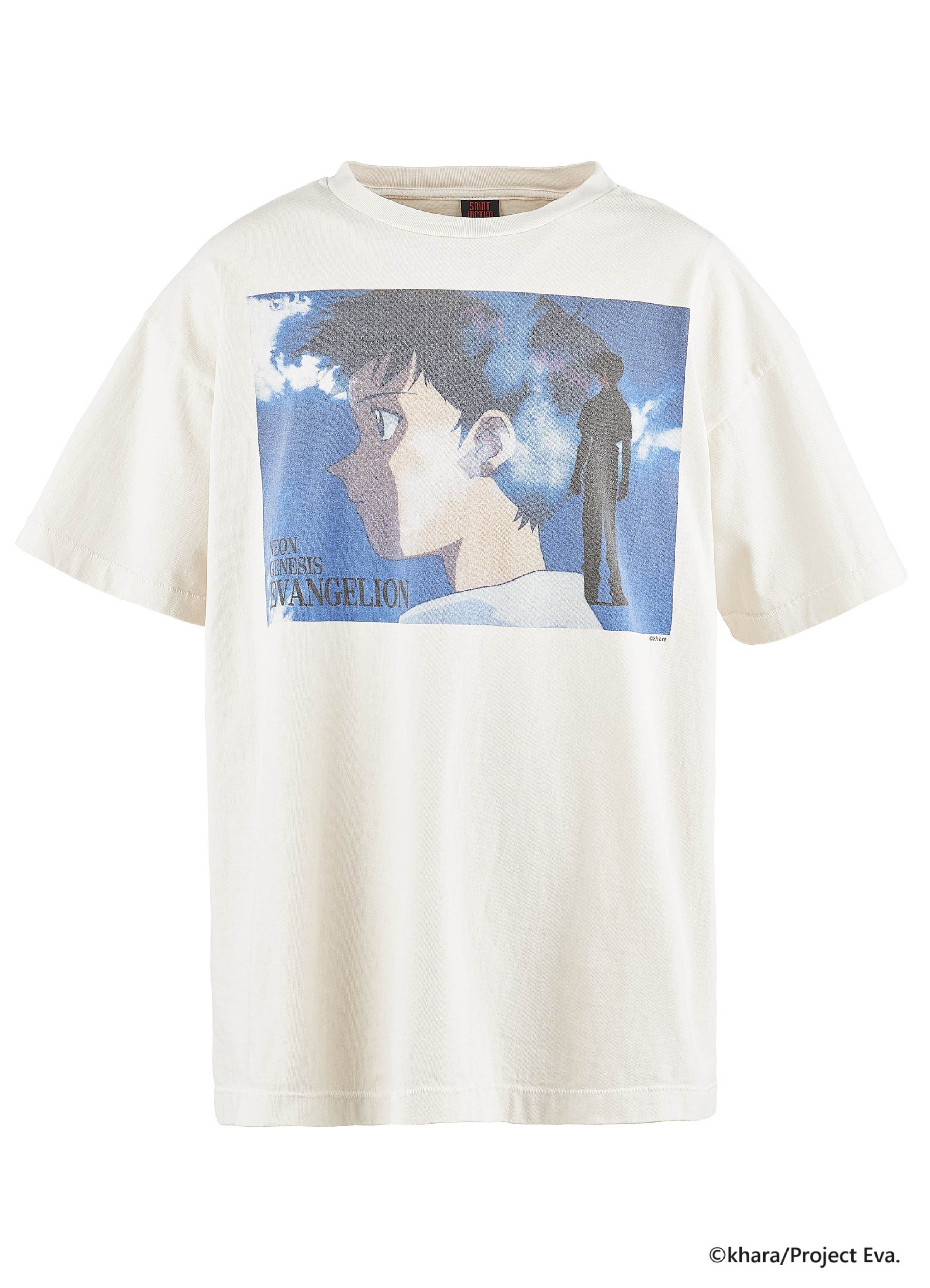 【4/27 12:00 Release】EVANGELION SHINJI SS WHITE TEE